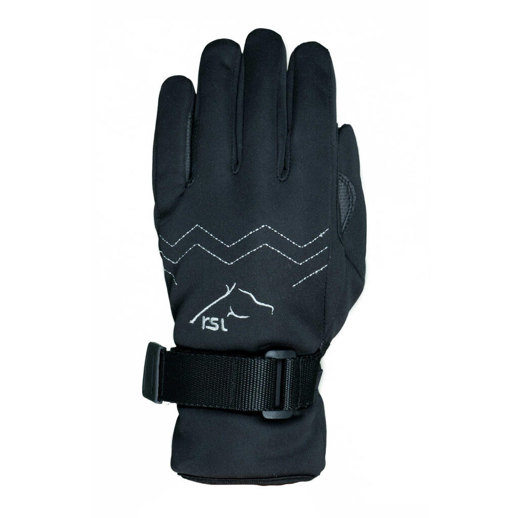Zimowe rękawice jeździeckie RSL Riders Touch Espoo Windex