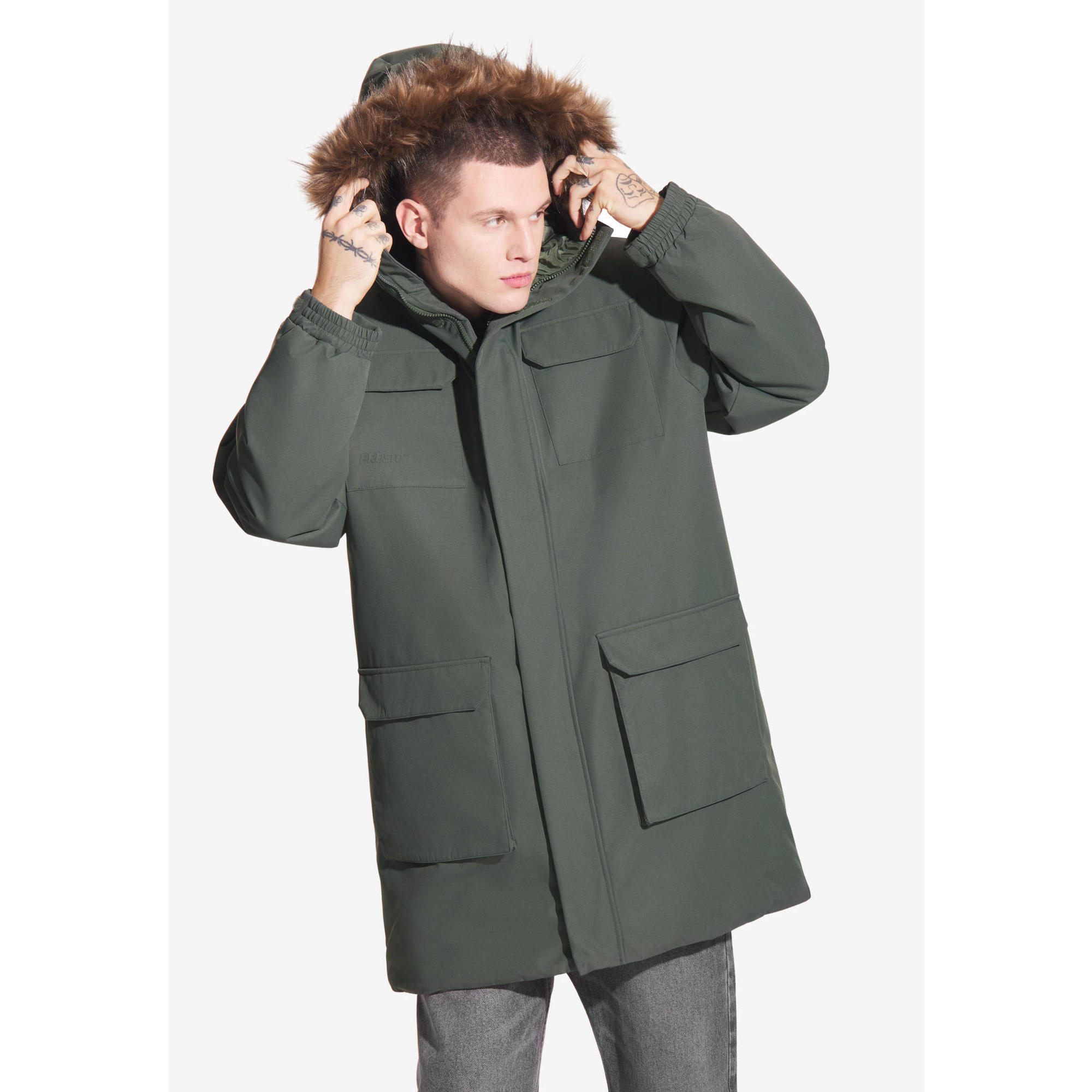 Kurtka turystyczna męska Prosto Expedition zimowa