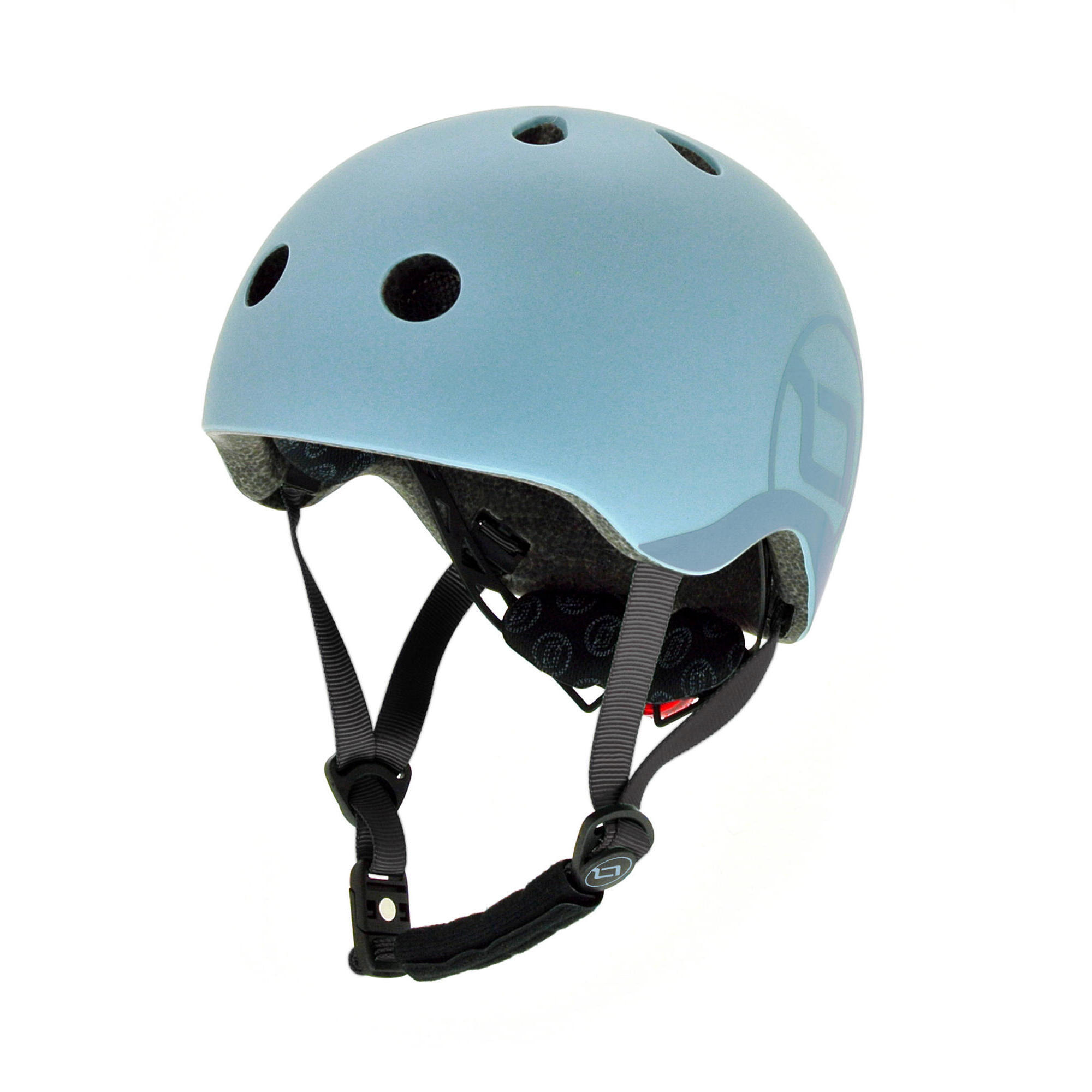Kask dla dzieci Scootandride S-M dla dzieci 3+ Steel