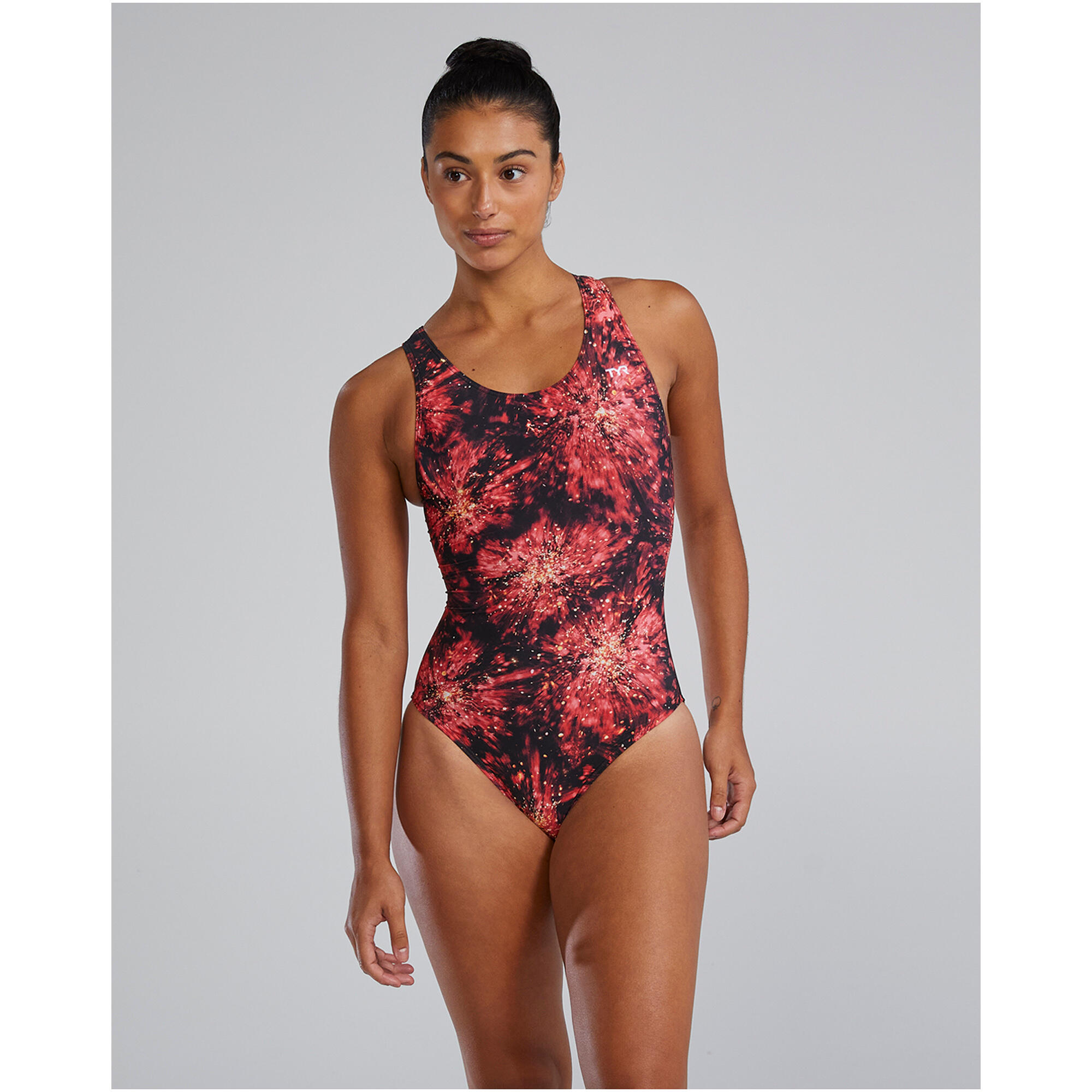 Strój pływacki damski TYR Maxfit Swimsuit - Radiant Flare