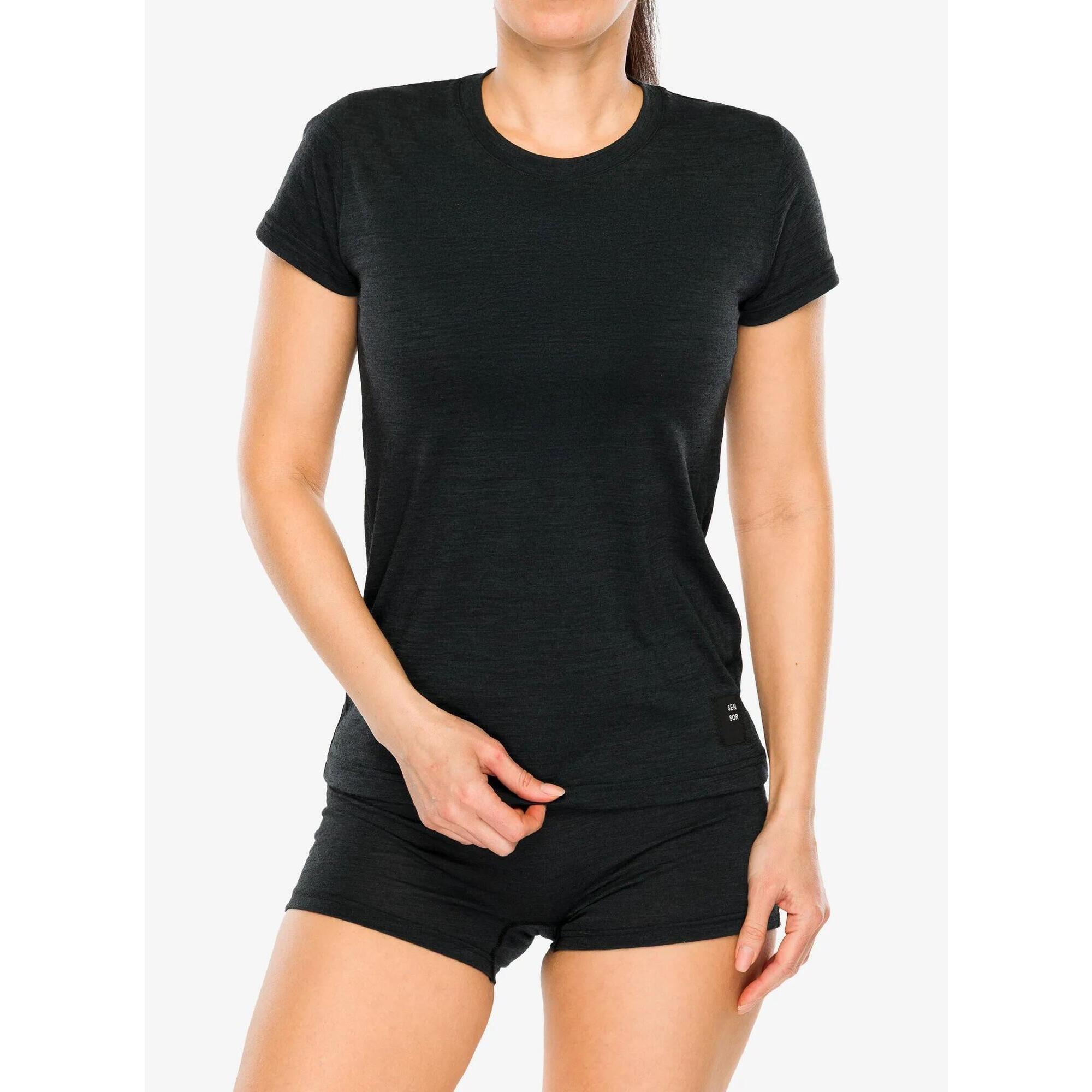 Koszulka merino damska Sensor Merino Cordura SS Tee