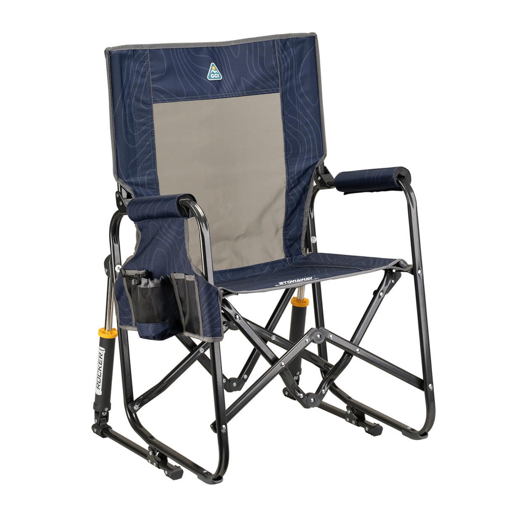 Stowaway Rocker navy topo