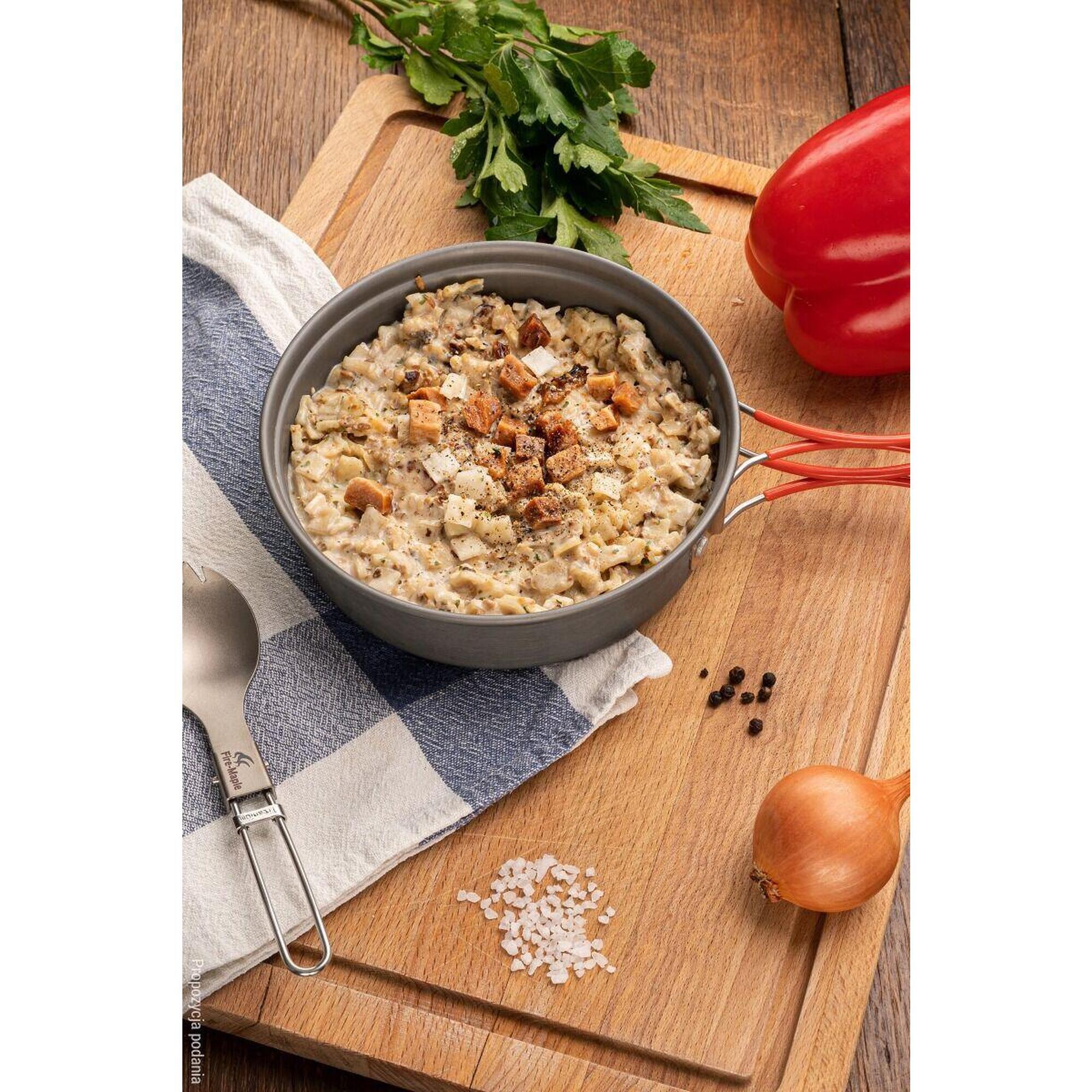 Danie liofilizowane Voyager ziemniaki z wędzoną szynką i borowikami 125g