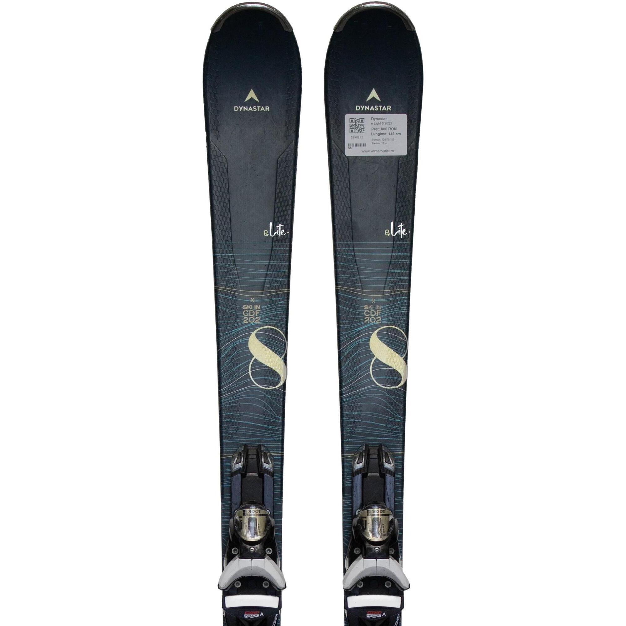 Second Life- Narty DYNASTAR e Light 8 2023, 158 cm- Stan bardzo dobry