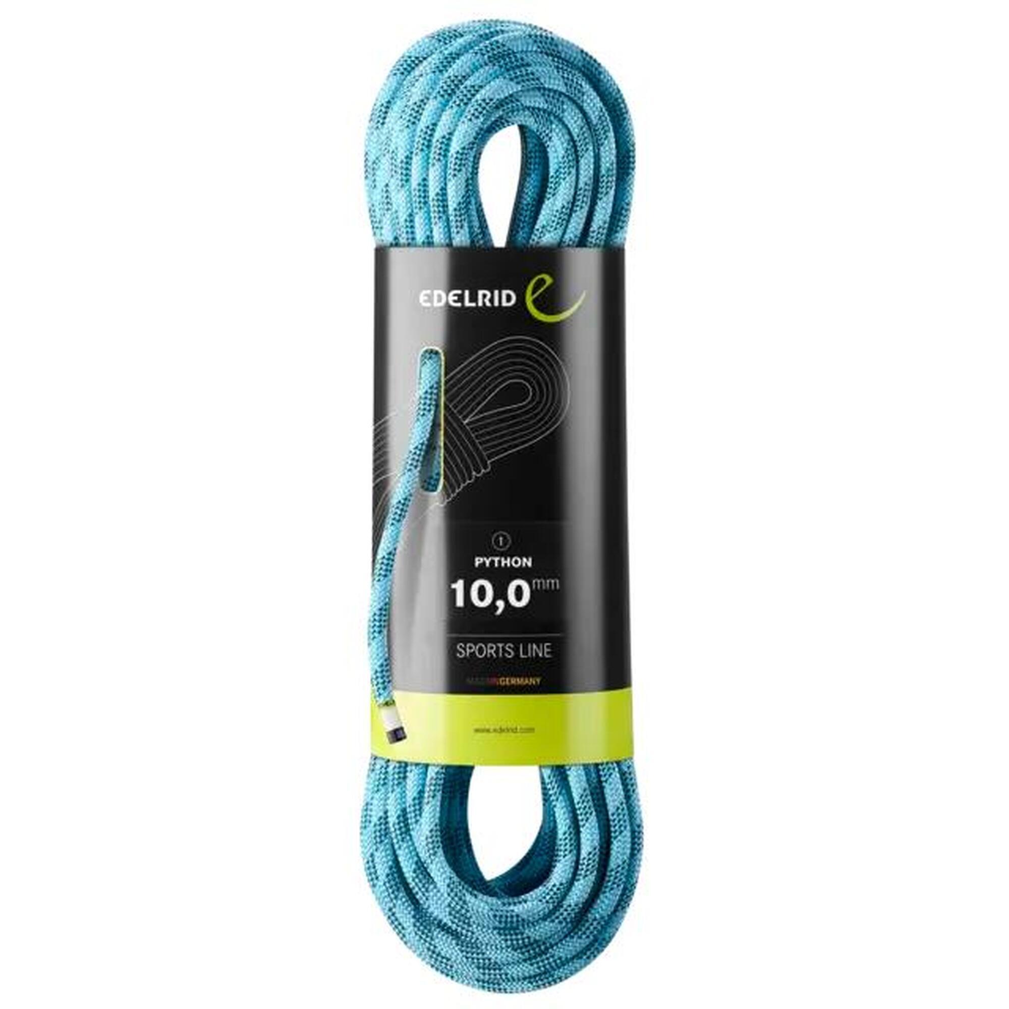 Lina wspinaczkowa dynamiczna Edelrid Python 10 mm 50m niebieski