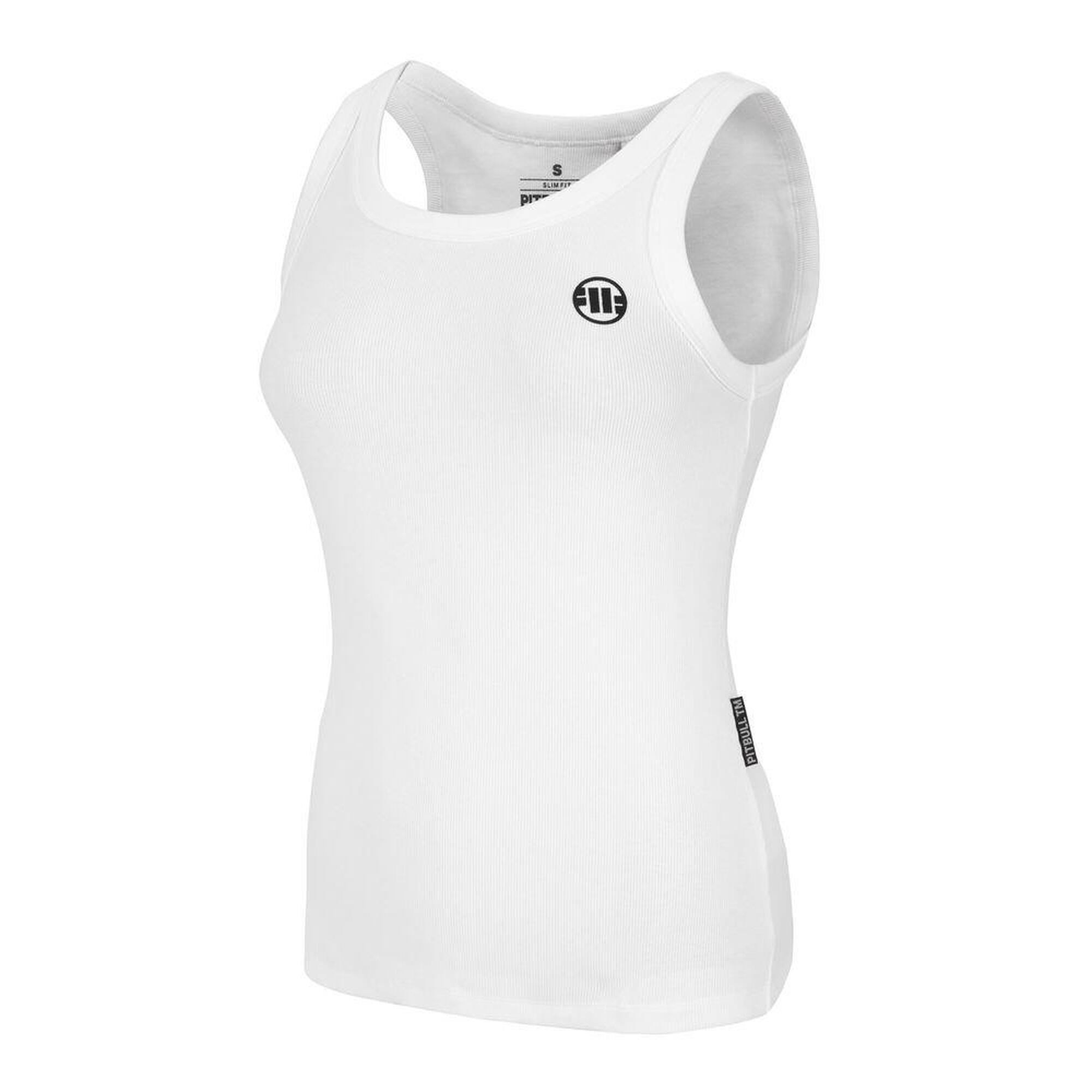 Tank Top sportowy bawełniany dla dorosłych Rib Layla