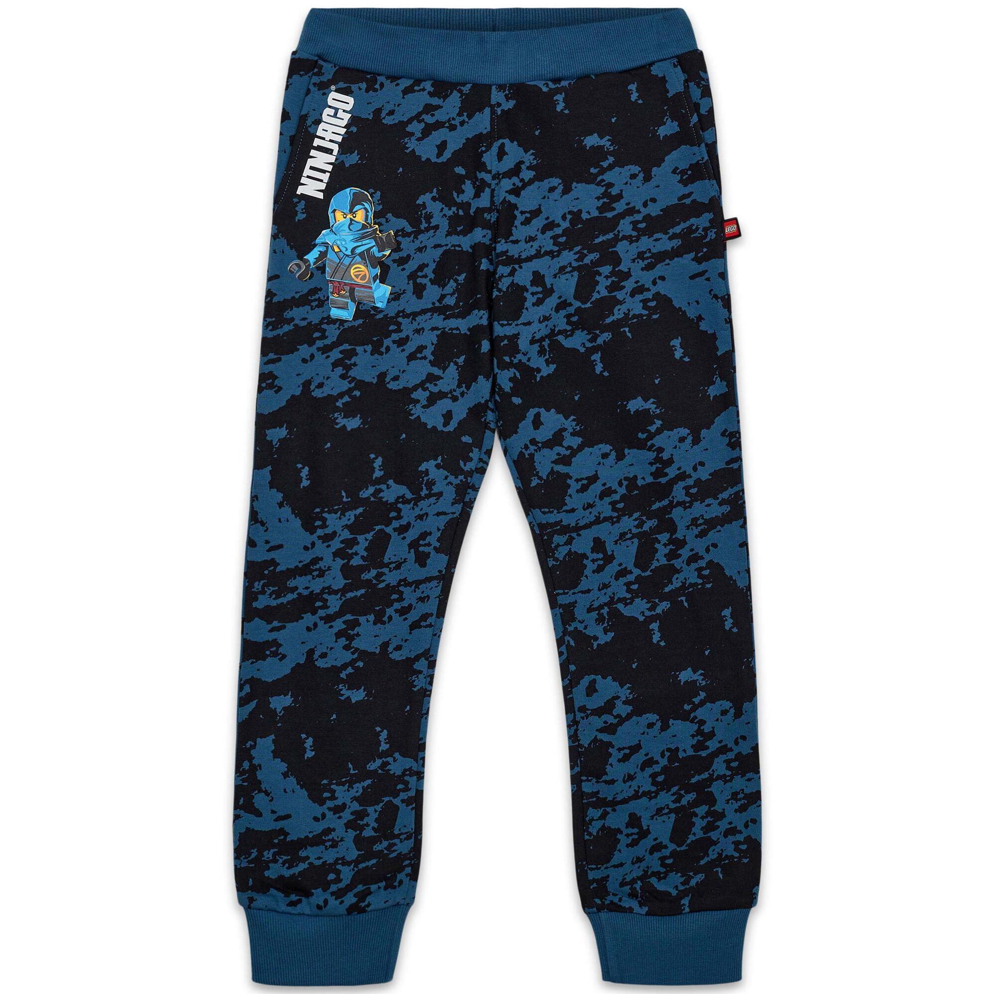 Spodnie Dziecięca Bio Bawełna LEGO Ninjago Philo 600 Niebieskie