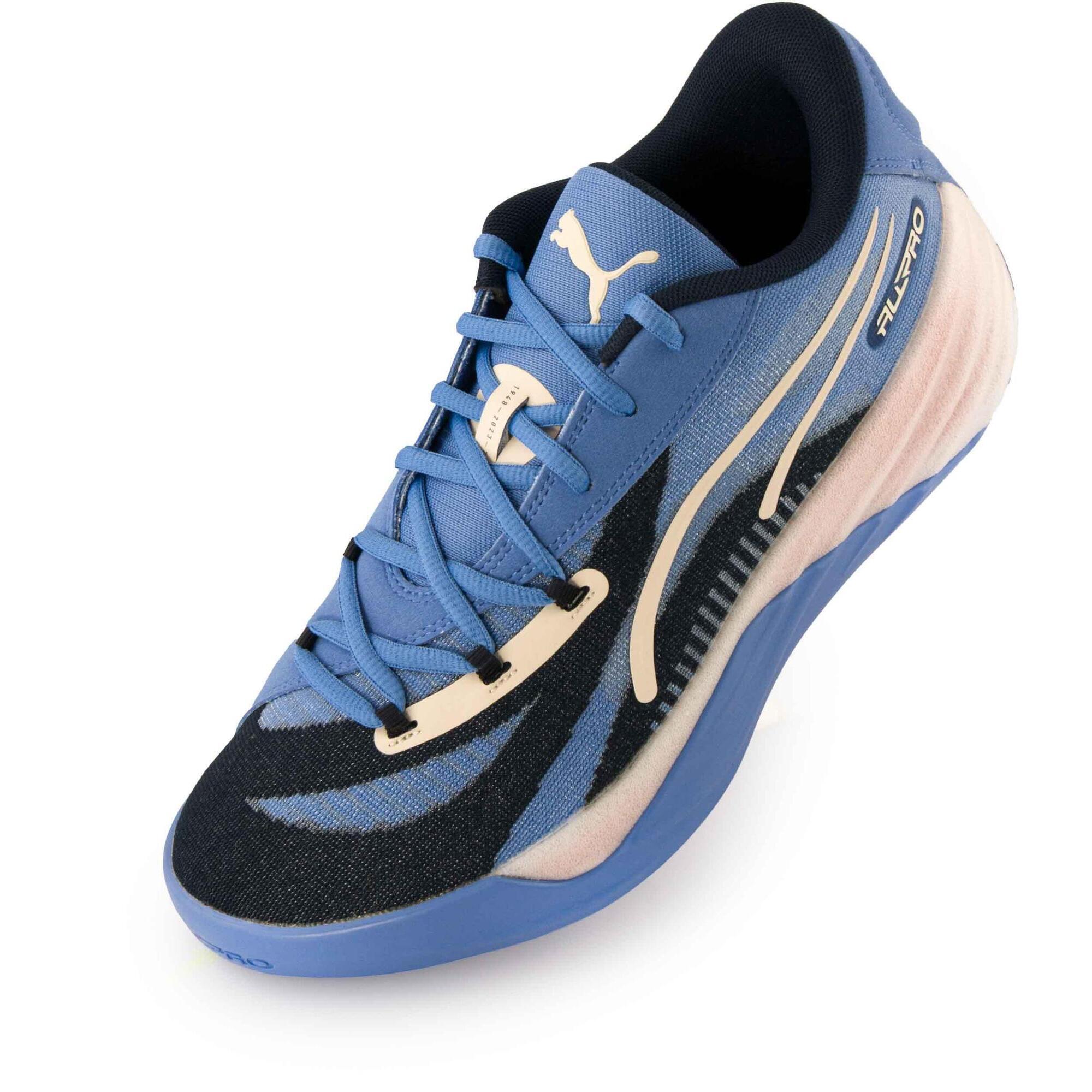 Puma All‑Pro Nitro niskie buty do koszykówki Blue Skies/Club Navy