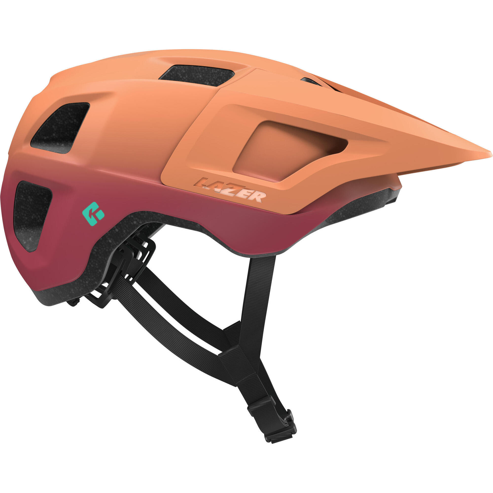 Kask rowerowy Finch KinetiCore, Matte Sedona Red