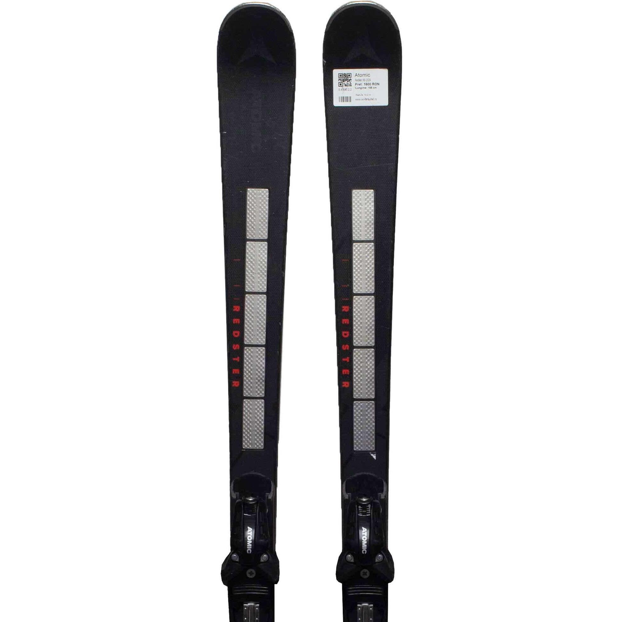 Second Life- Narty ATOMIC Redster X9i Revoshock 2024, 166 cm- Stan dobry