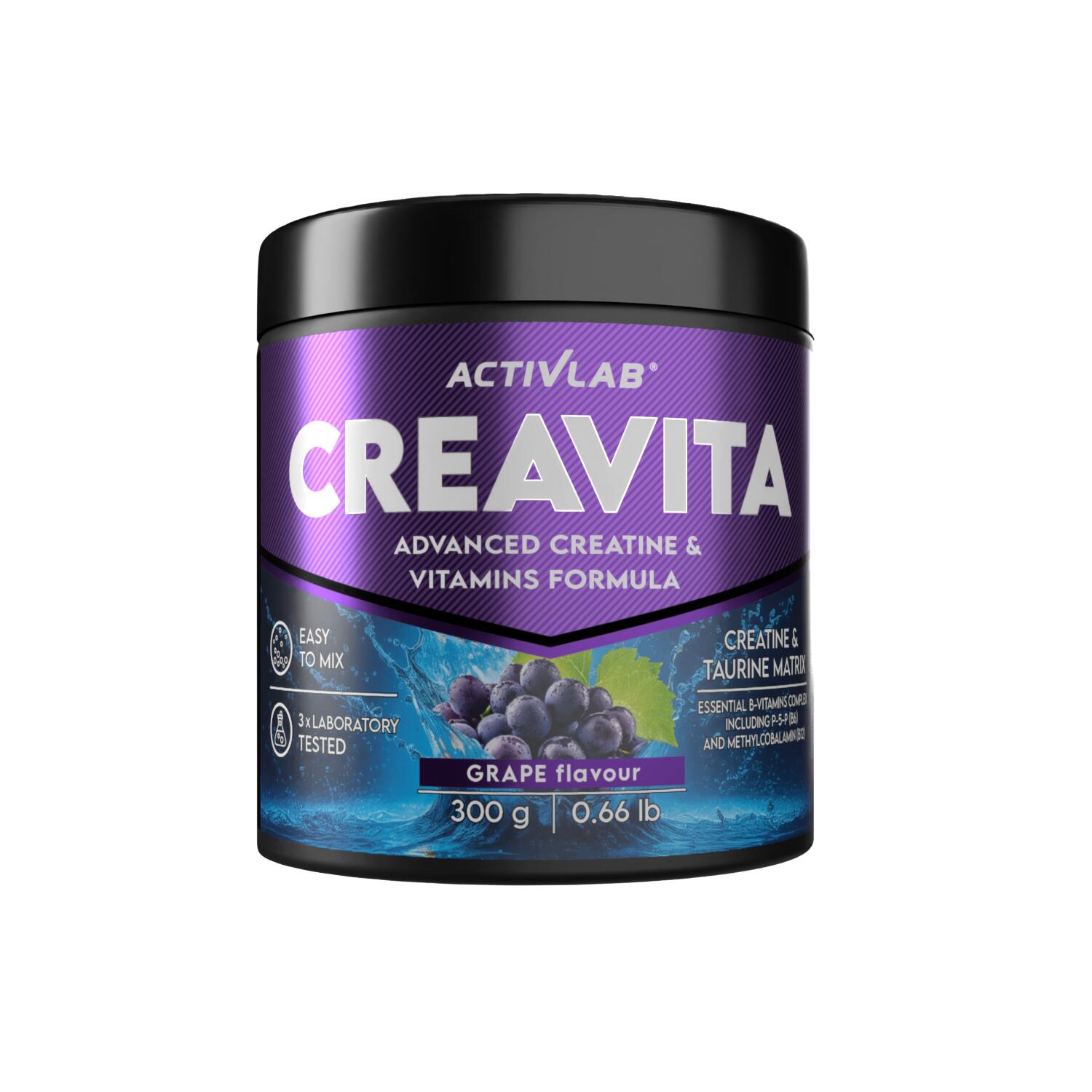 Kreatyna z tauryną i witaminami CREAVITA Activlab