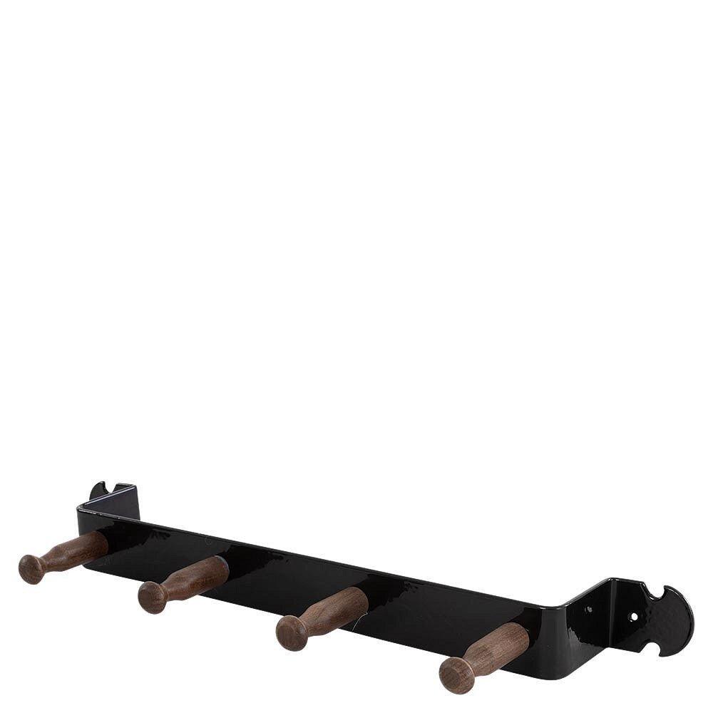 Stubbs Retro Kapstok Shelfie Zwart -