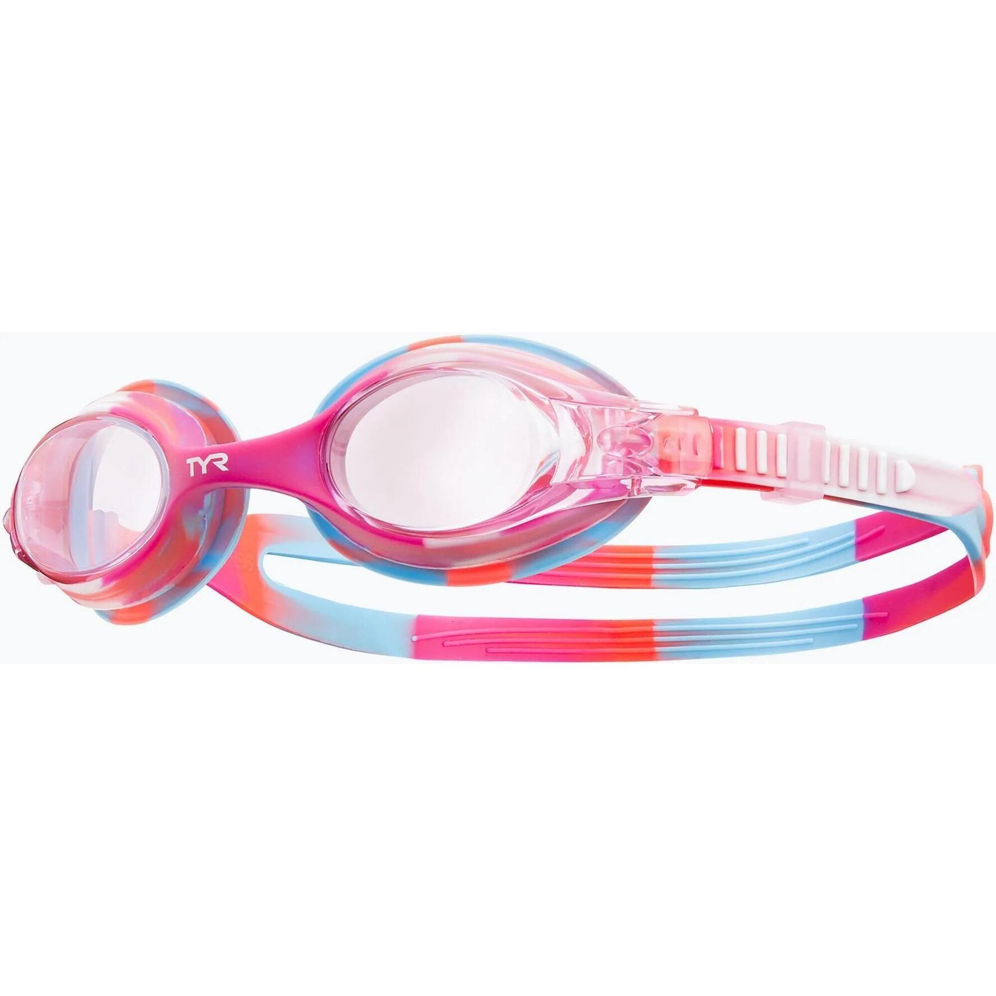 Okulary na basen dla dziecka TYR Swimple Tie Dye 633