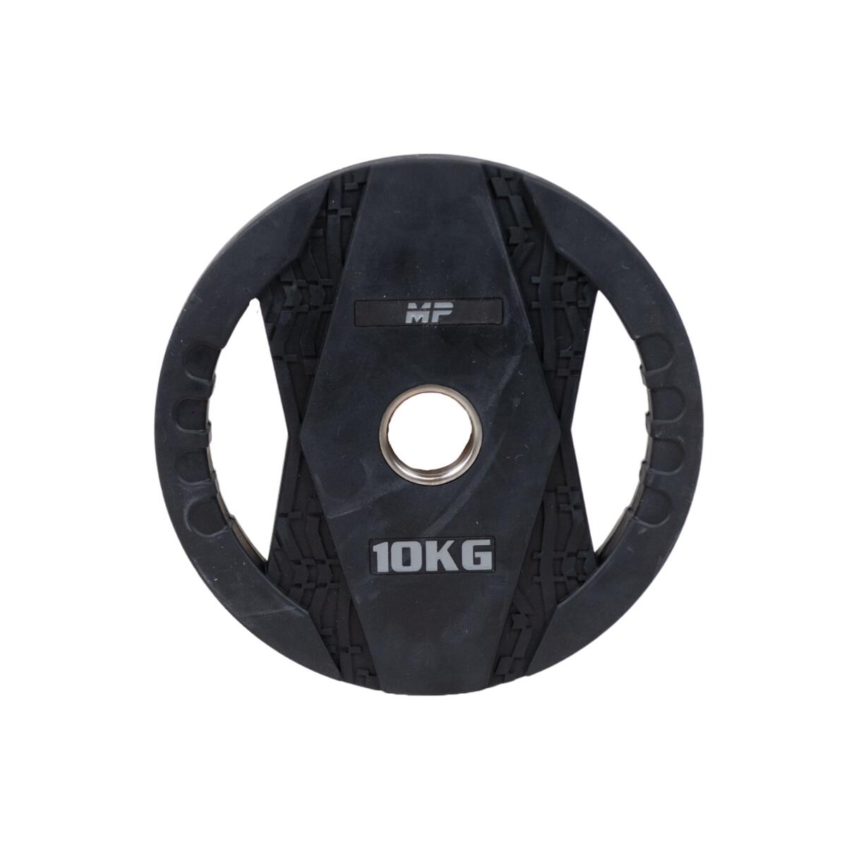 Obciążnik z uchwytami - Gumowy - 10 kg