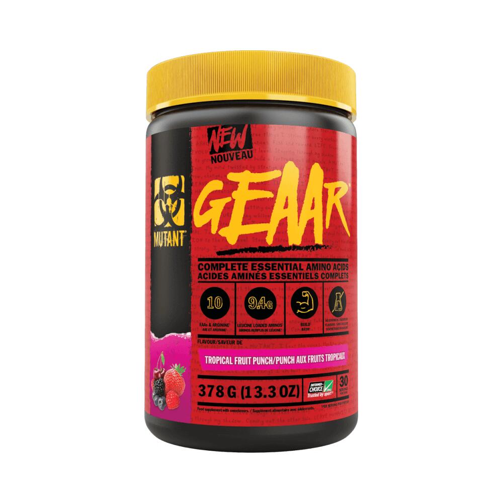 Mutant Mutant Geaar (30 serv) Tropical Fruit Punch - Aminokwasy - EAA