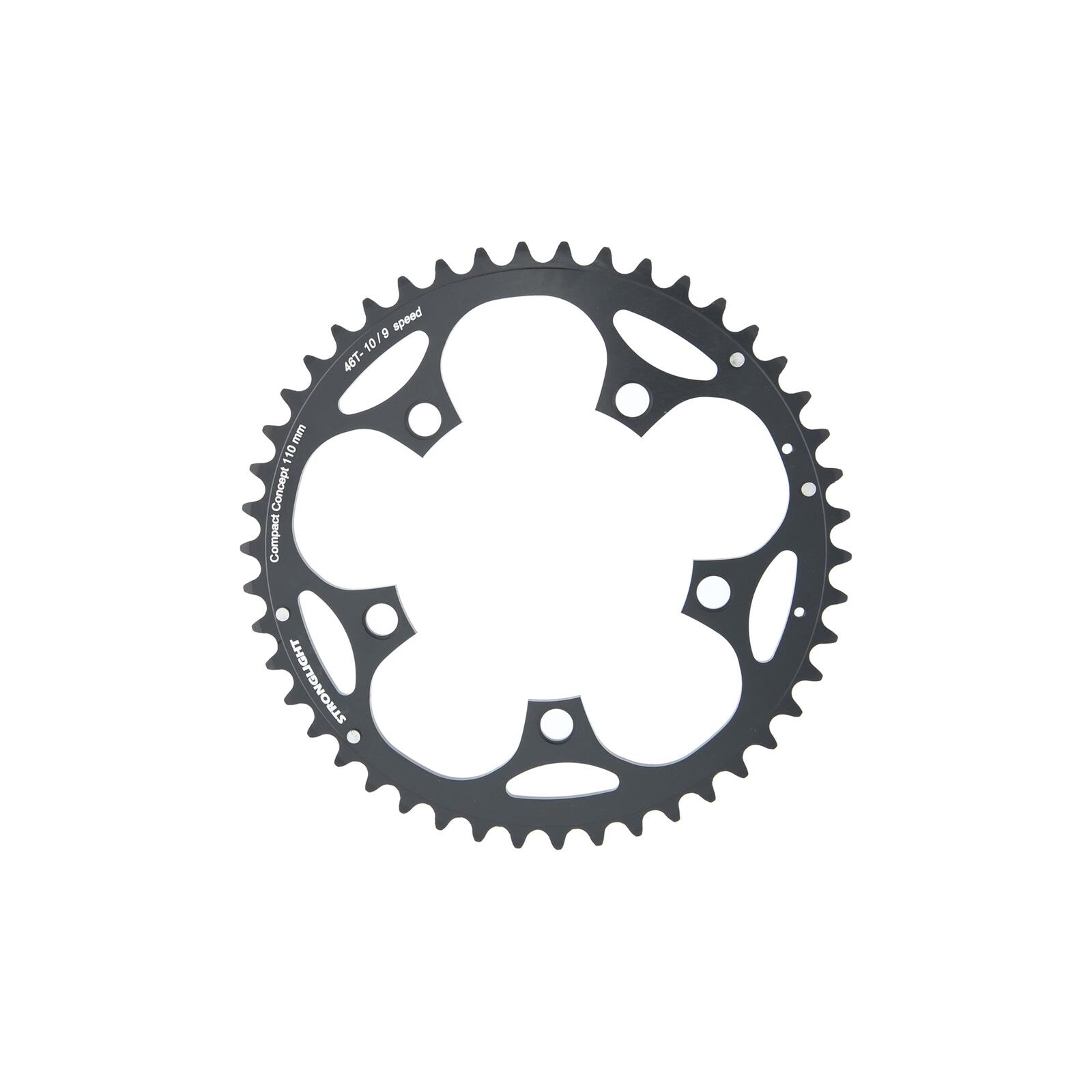 Zębatka rowerowa Stronglight 46t CD110mm - Wydajność na drodze