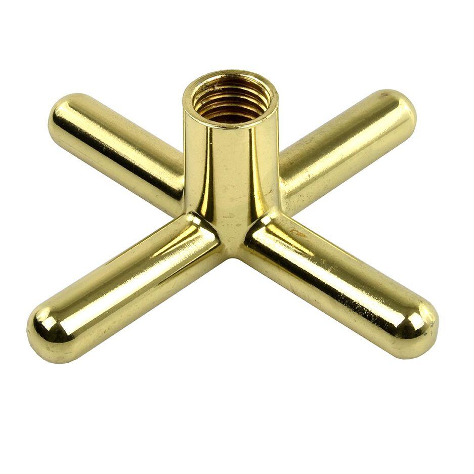 Mostek bilardowy John West z mosiądzu w kształcie krzyża