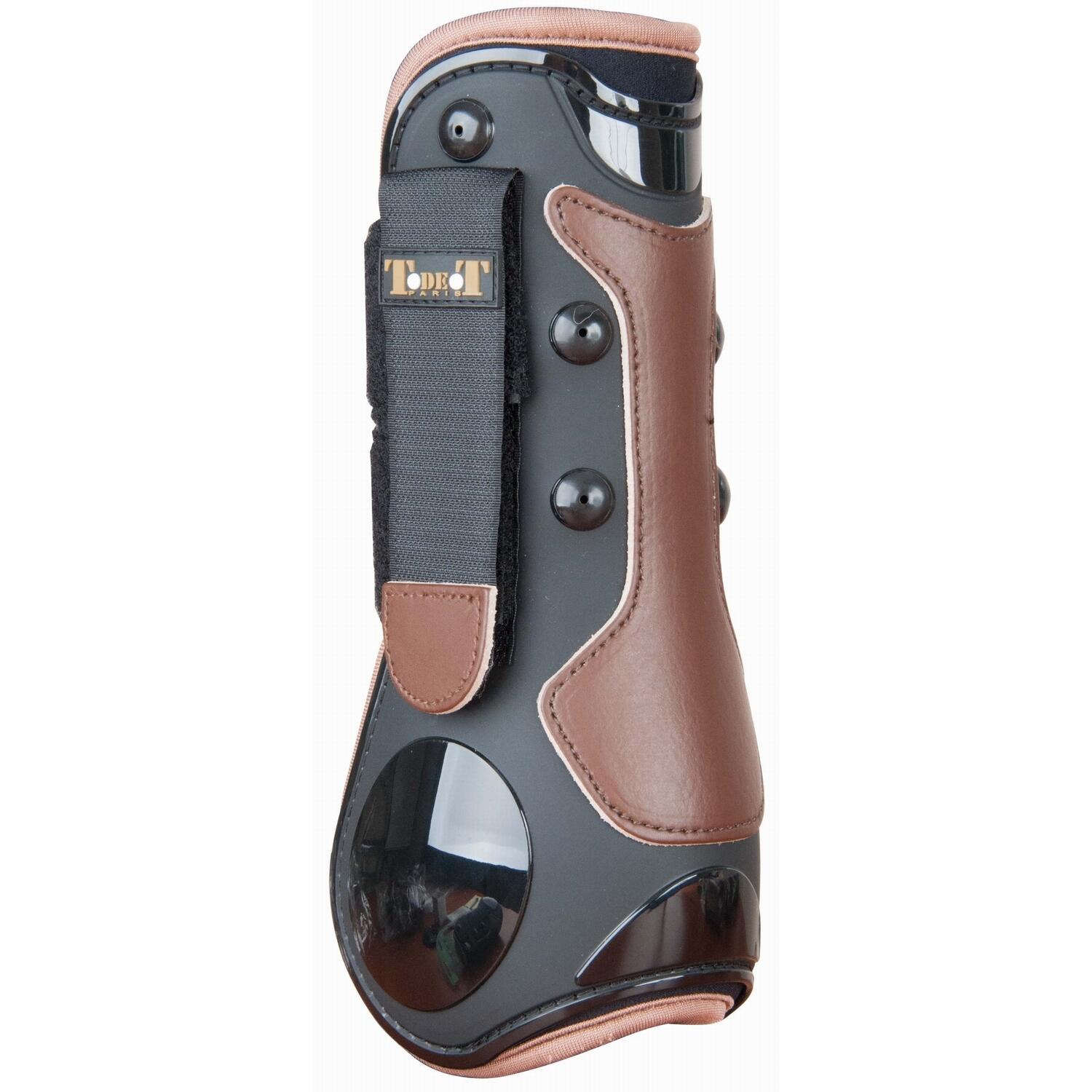 Osłony na kopyta dla koni z powłoką i skórą T de T