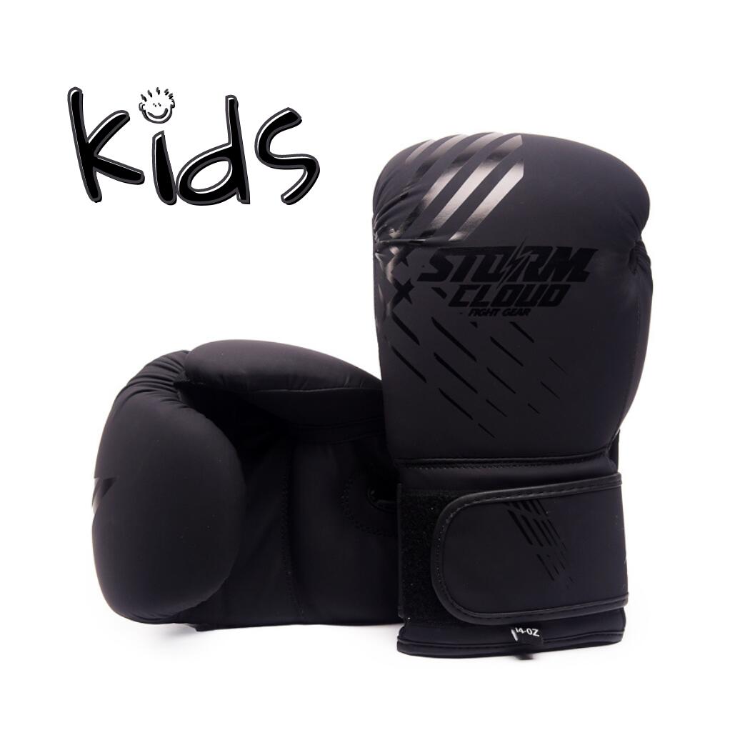 Rękawice bokserskie dziecięce StormCloud Lynx czarne 6oz