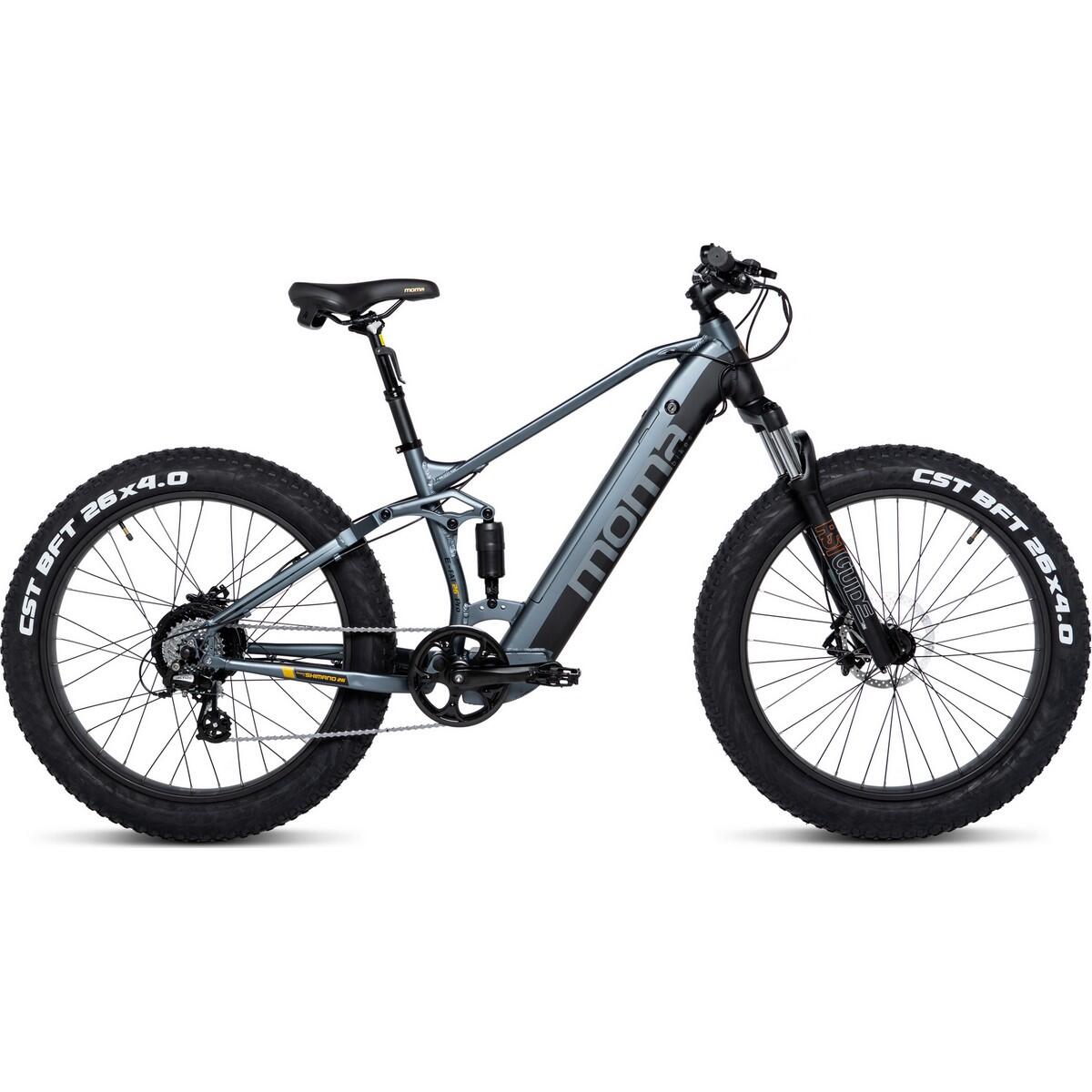 Rower elektryczny typu E-FATBIKE 26" 8-biegowy napęd Shimano zasięg do 120 km