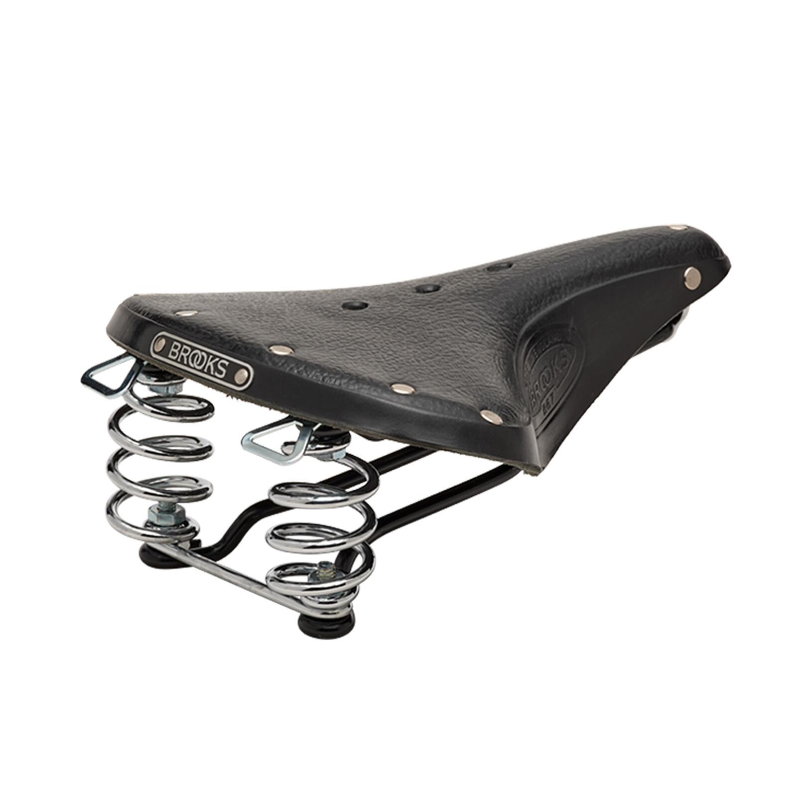 Siodełko Rowerowe B67 Męskie Czarne