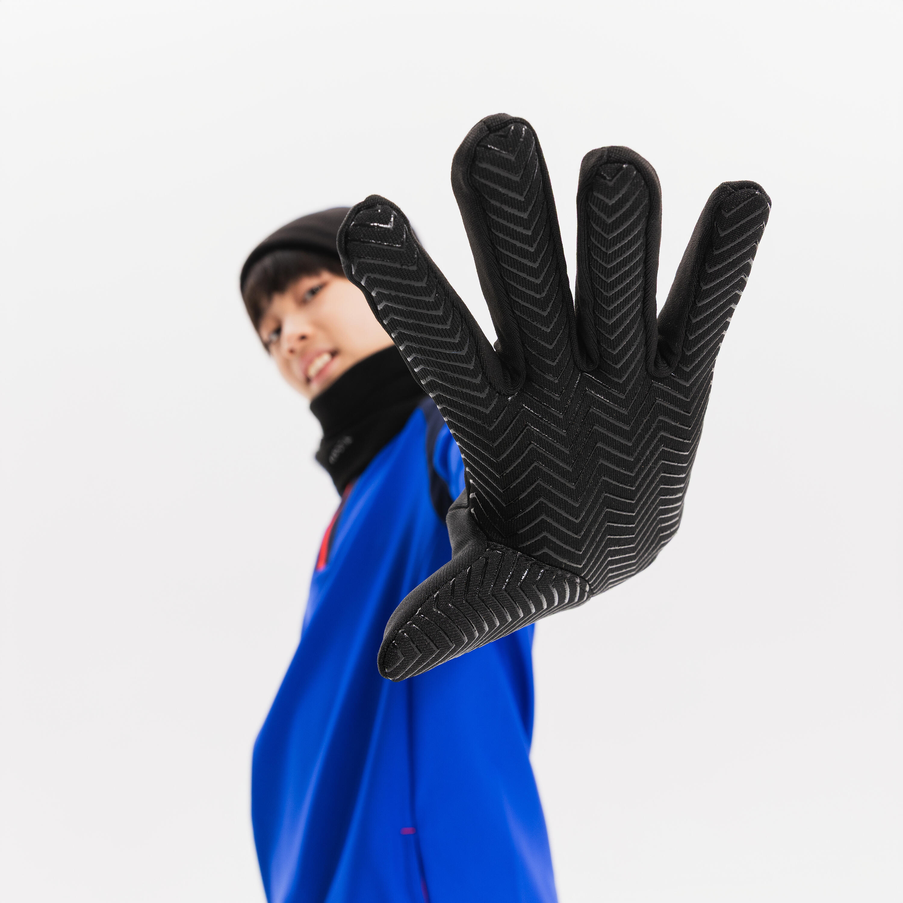 Rękawice piłkarskie dla dzieci Kipsta Keepdry 500