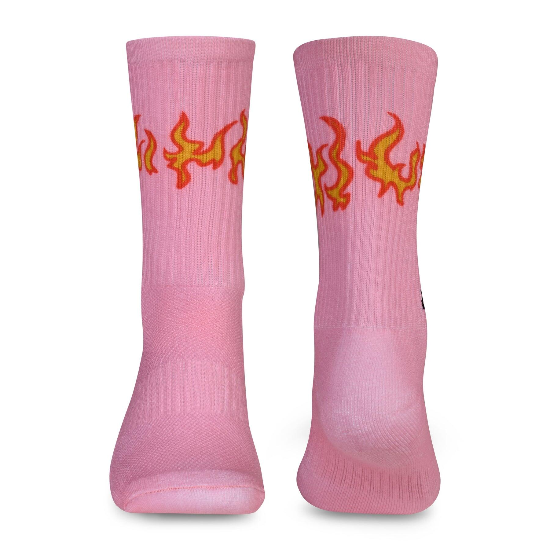 Skarpety sportowe Elitex Training Pink Fire