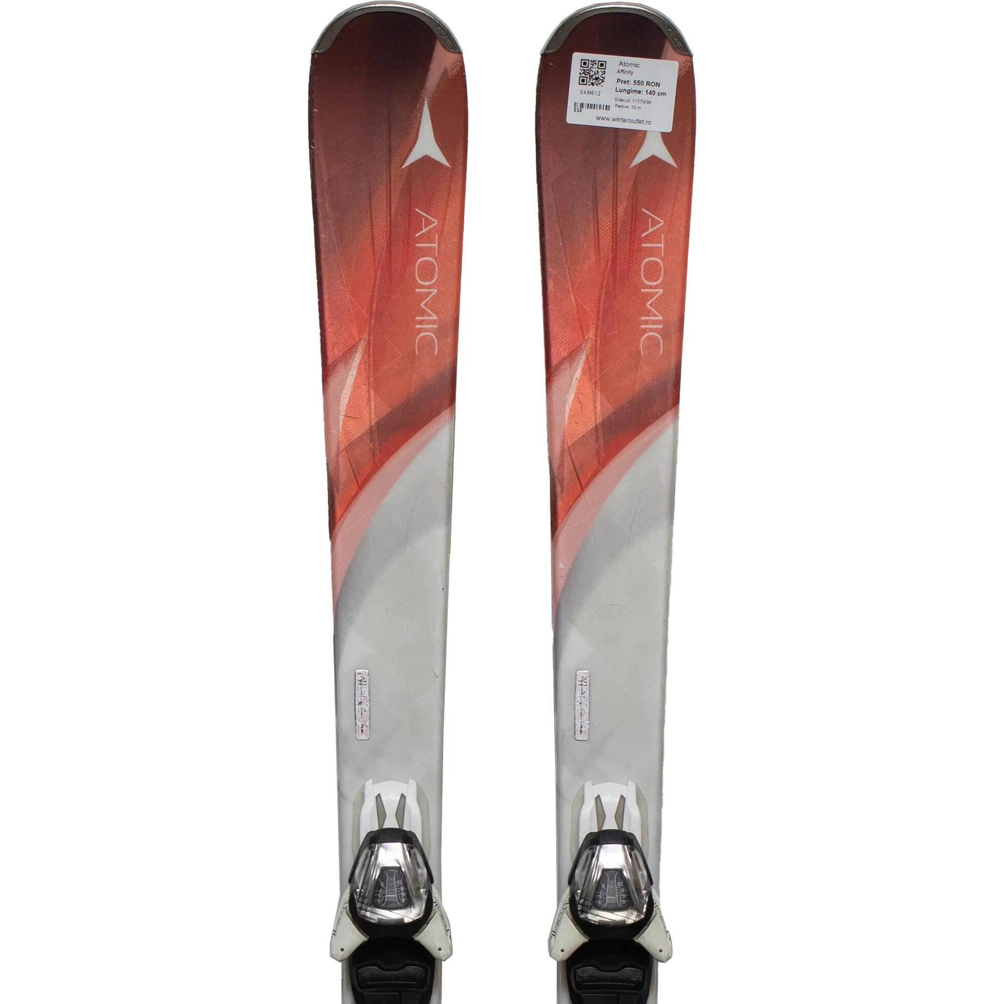 Second Life- Narty ATOMIC Affinity, 140 cm- Stan bardzo dobry