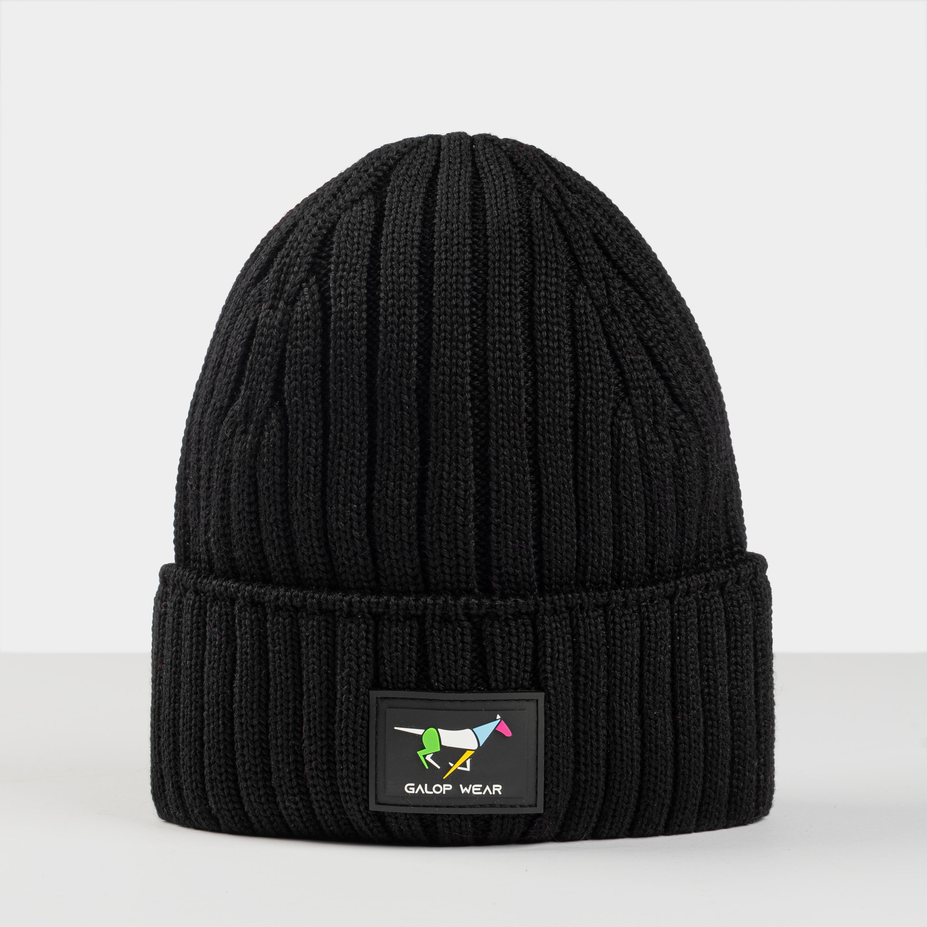 Zimowa czapka jeździecka GALOP WEAR 100% wełna merino