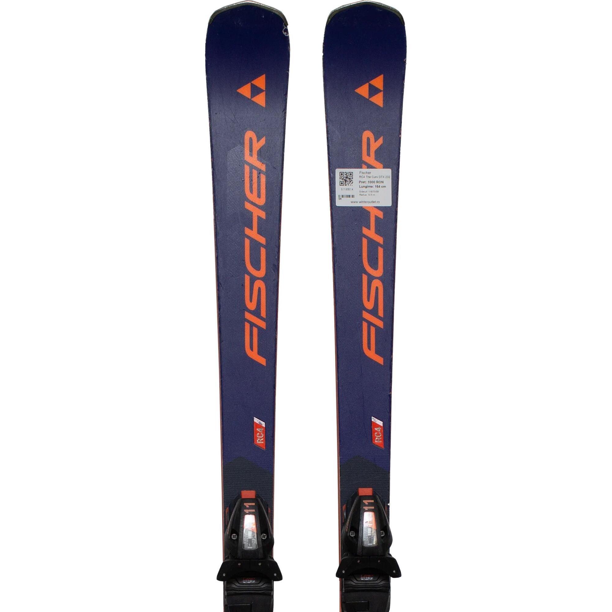 Second Life- Narty FISCHER RC4 The Curv DTX 2024, 171 cm- Stan dobry