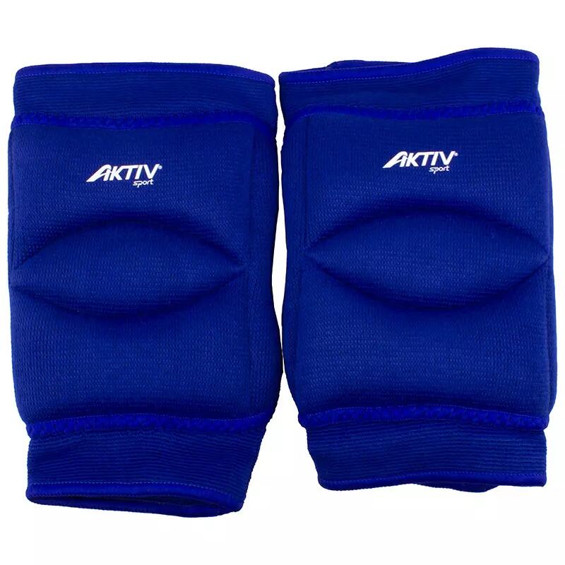 Ochraniacz na kolano Aktivsport wyściełany, niebieski, rozmiar: S