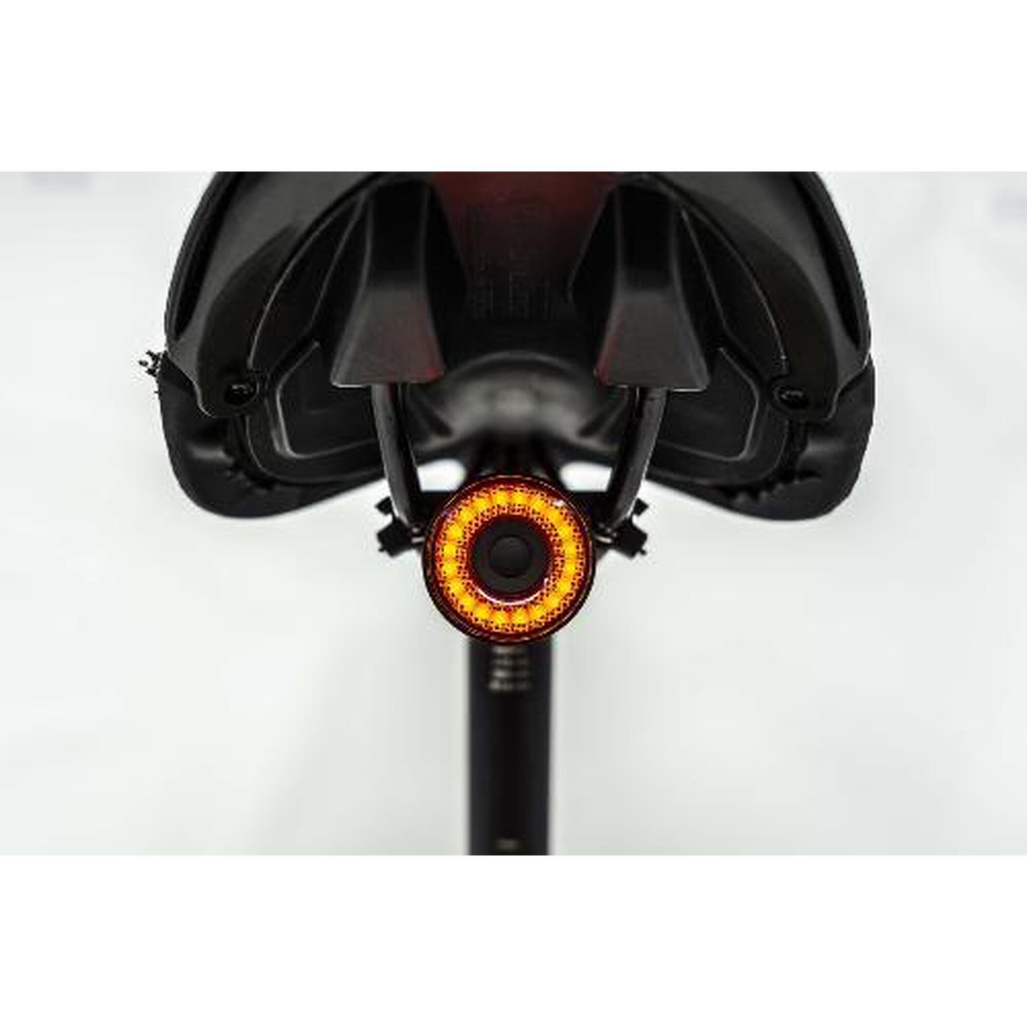 Inteligentny automatyczny hamulec i światło pozycyjne dla toreb lub 2 kółek Toad