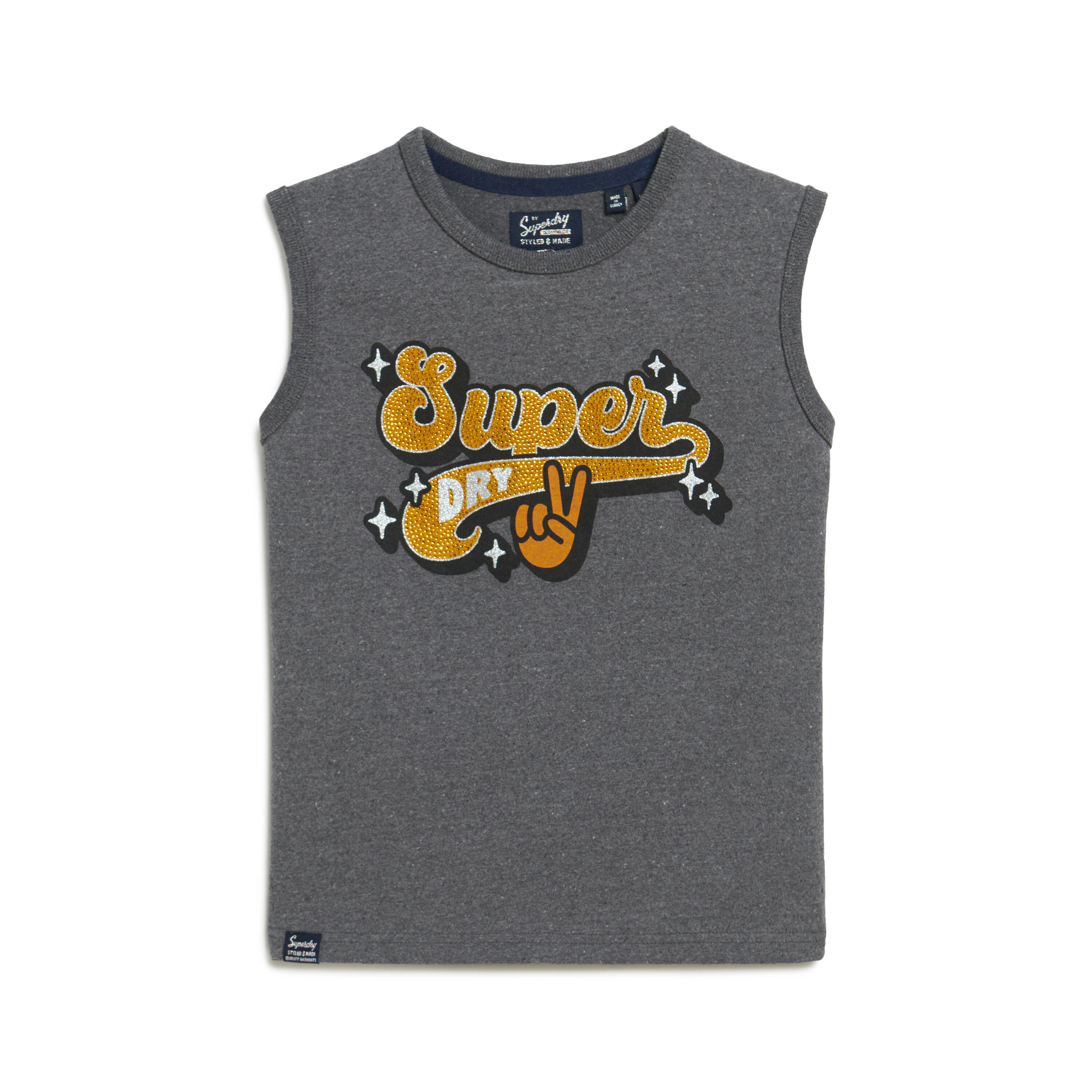 Damski wąski tank top Superdry Retro