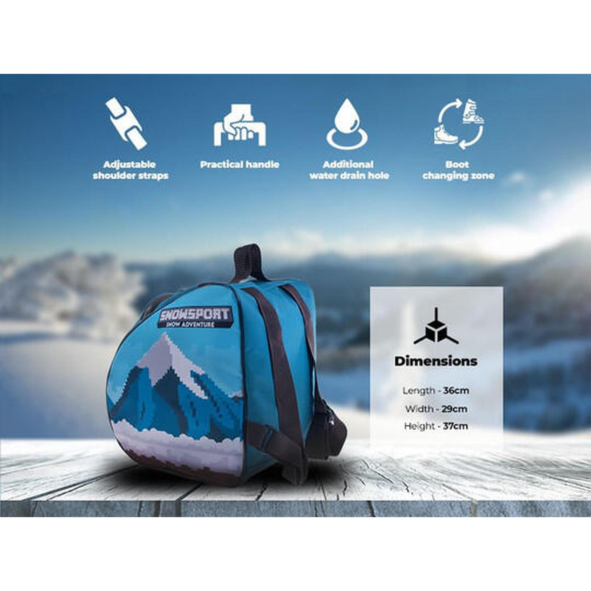 Pokrowiec na buty narciarskie dla dzieci Snowsport Boot Bag SnowCraft