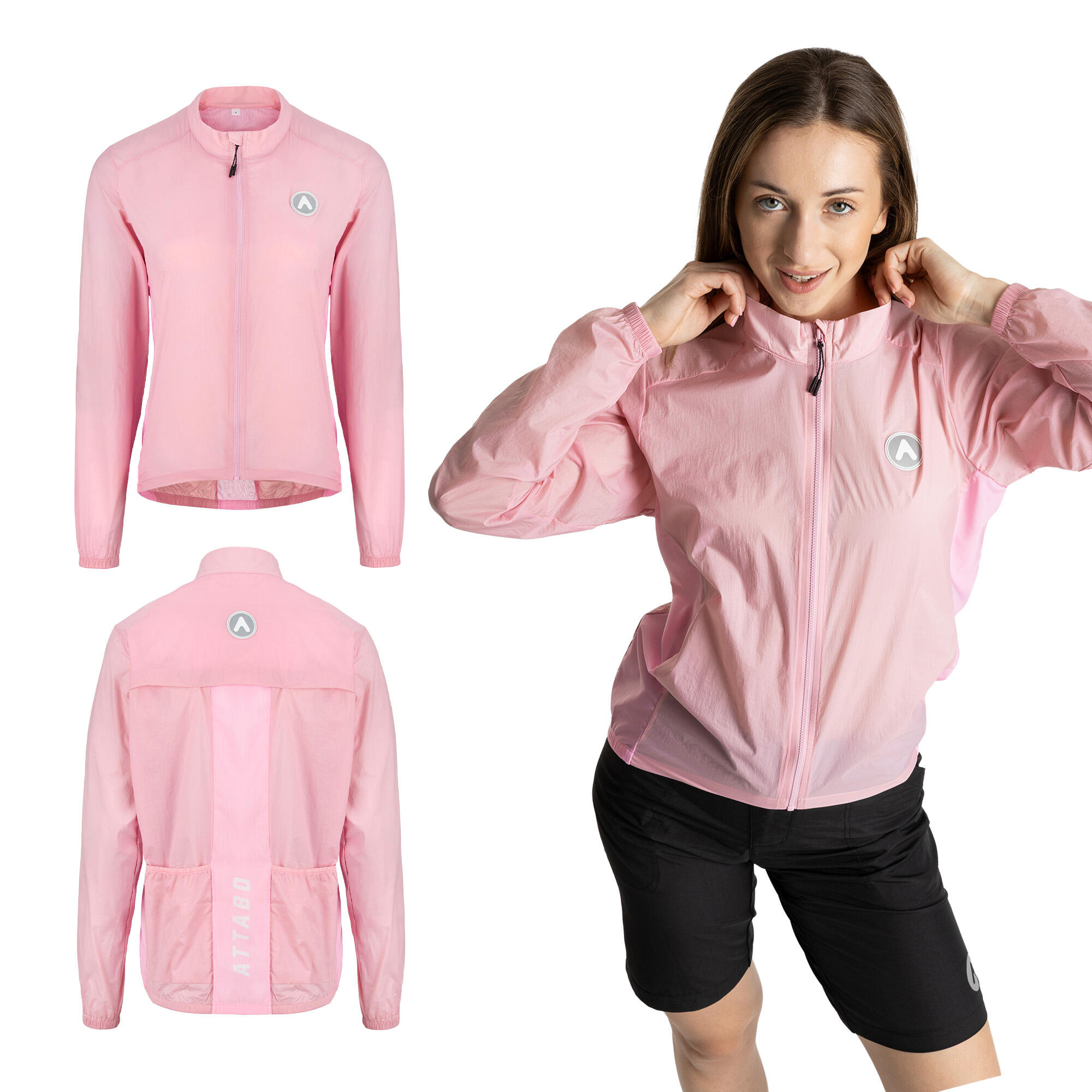 Kurtka rowerowa damska ATTABO Cahayo Jacket Windproof