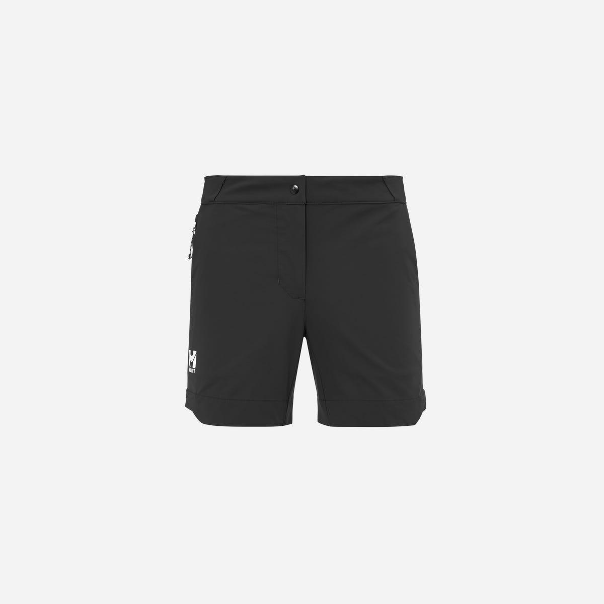Spodenki trekkingowe damskie Millet Ubic Stretch Short W czarny Regular Fit