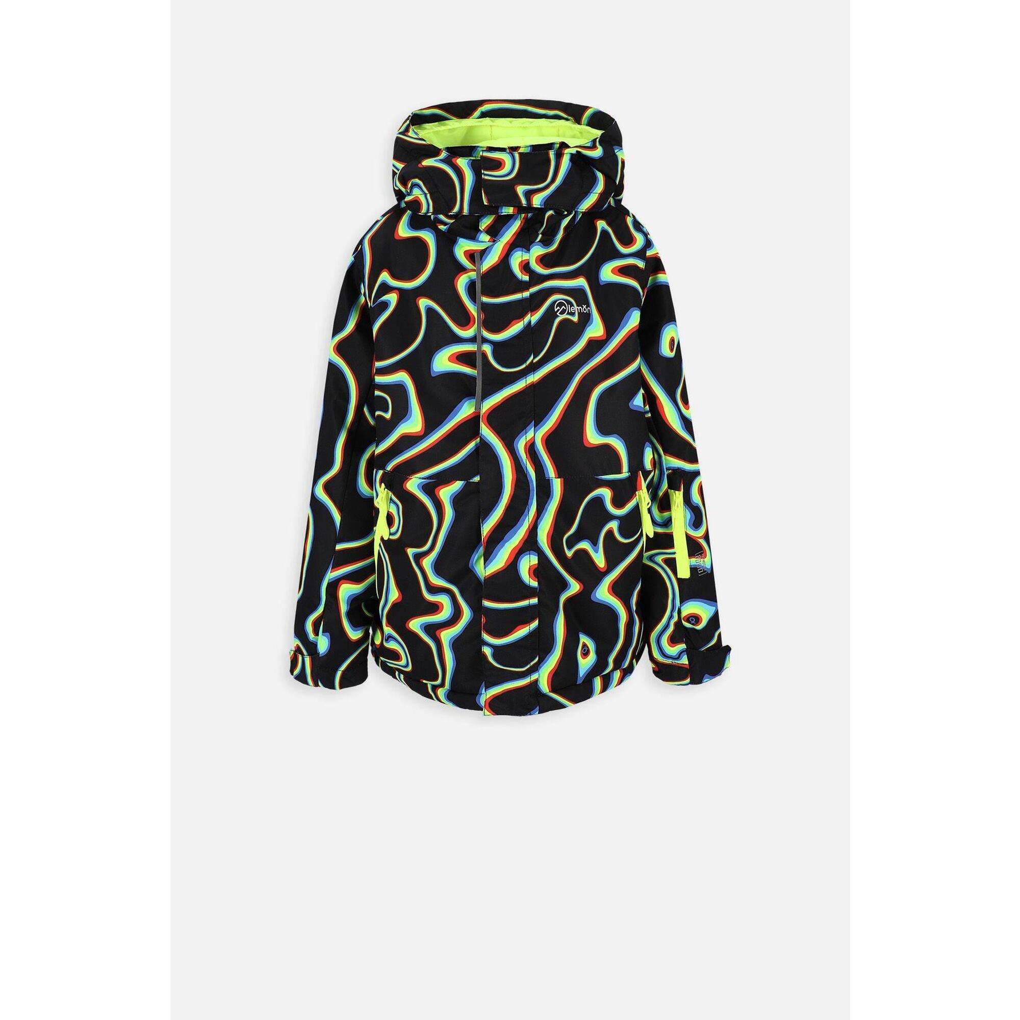Kurtka narciarska chłopięca Lemon Explore ZL3