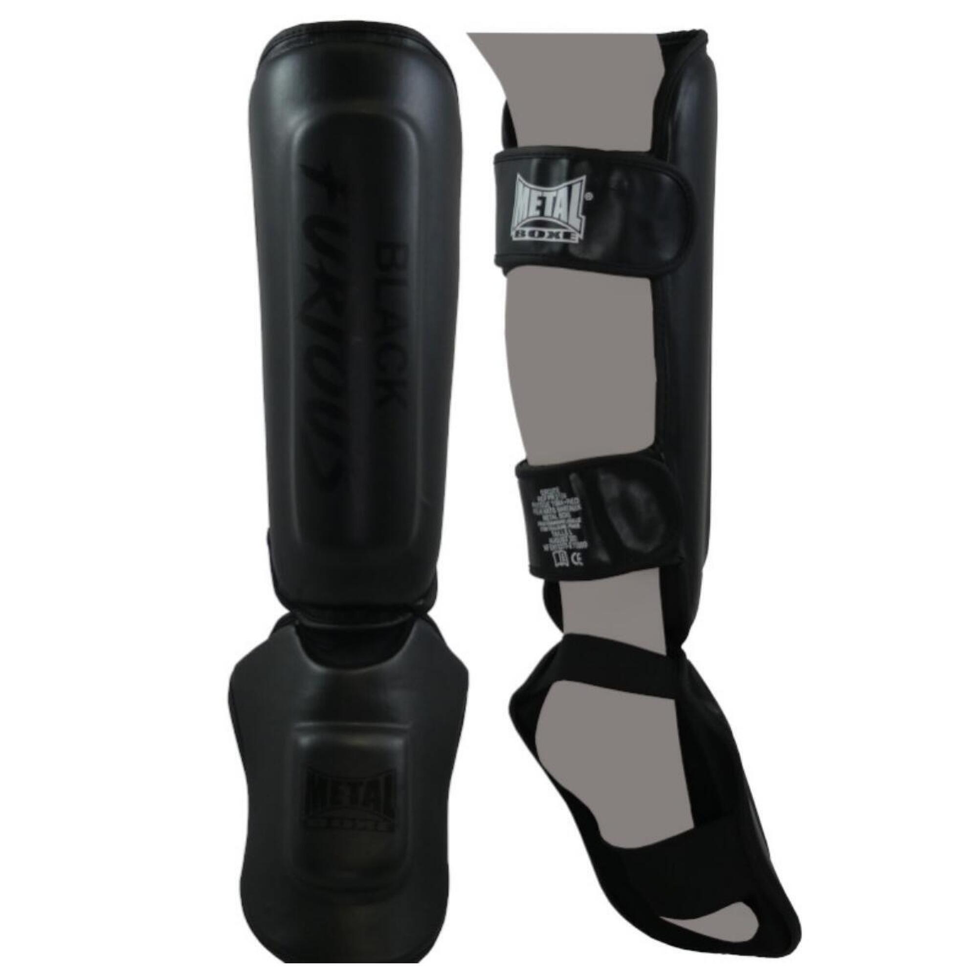 Nagolenniki bokserskie thaï + stopa Metal Boxe
