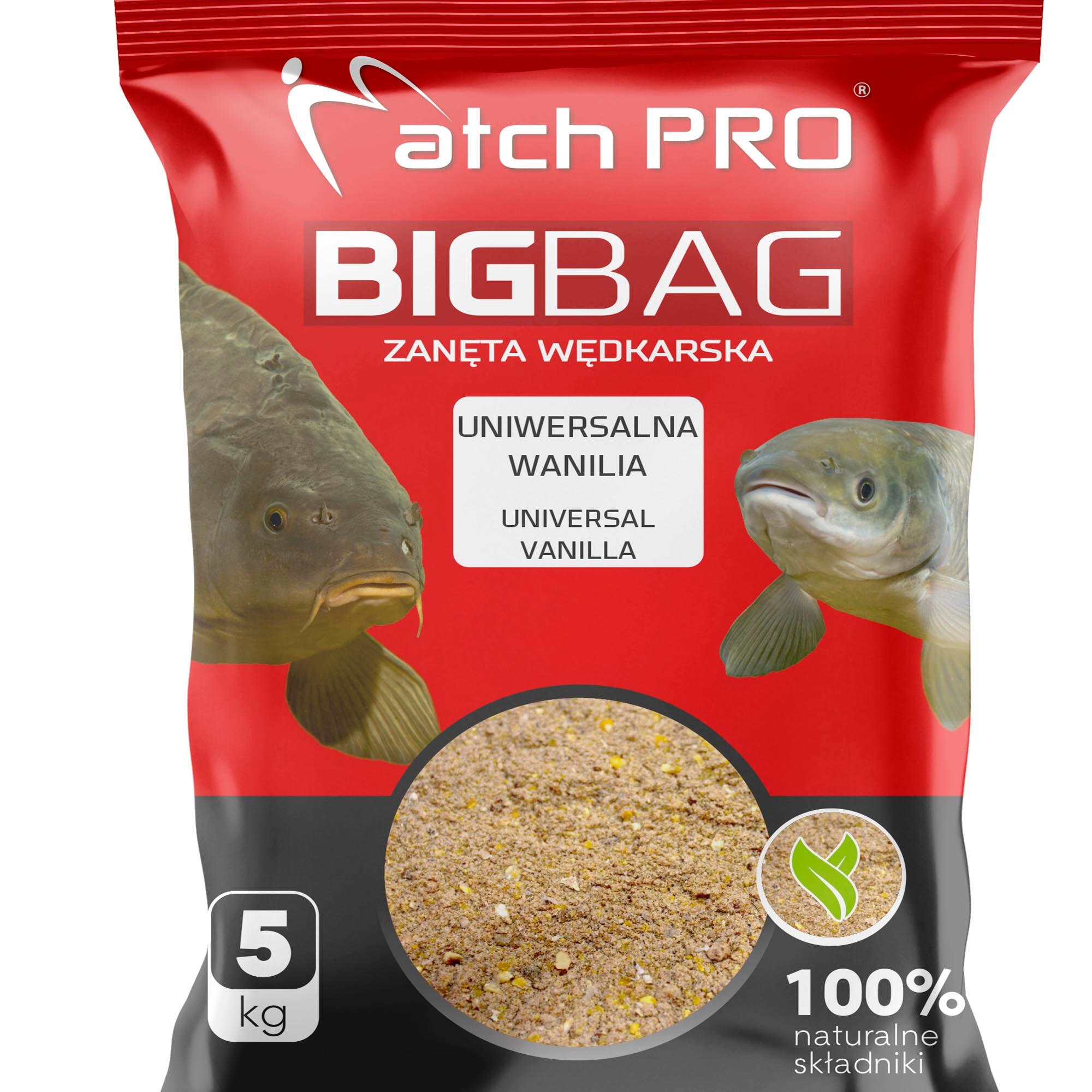 Zanęta Matchpro Big Bag Uniwersalna Wanilia 5Kg