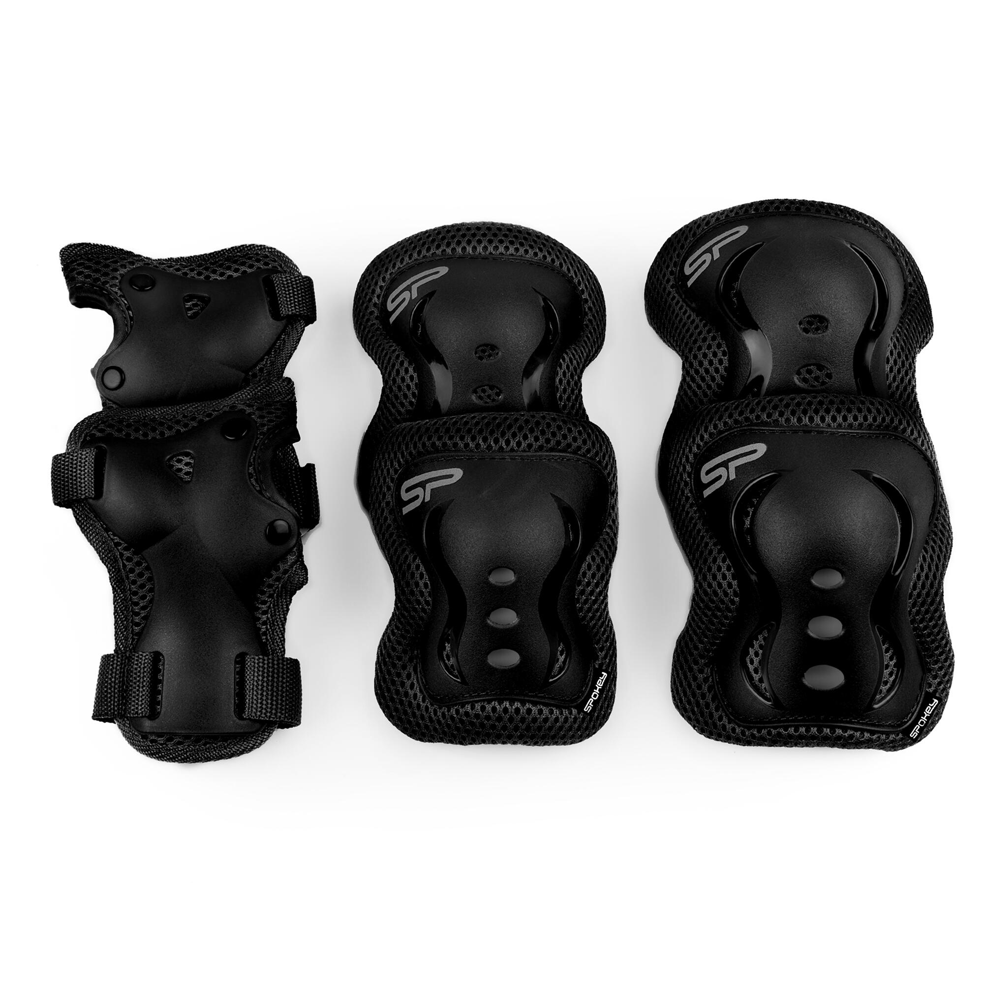 Zestaw ochraniaczy dziecięcych (na kolana, nadgarstki i łokcie) Spokey SHIELD