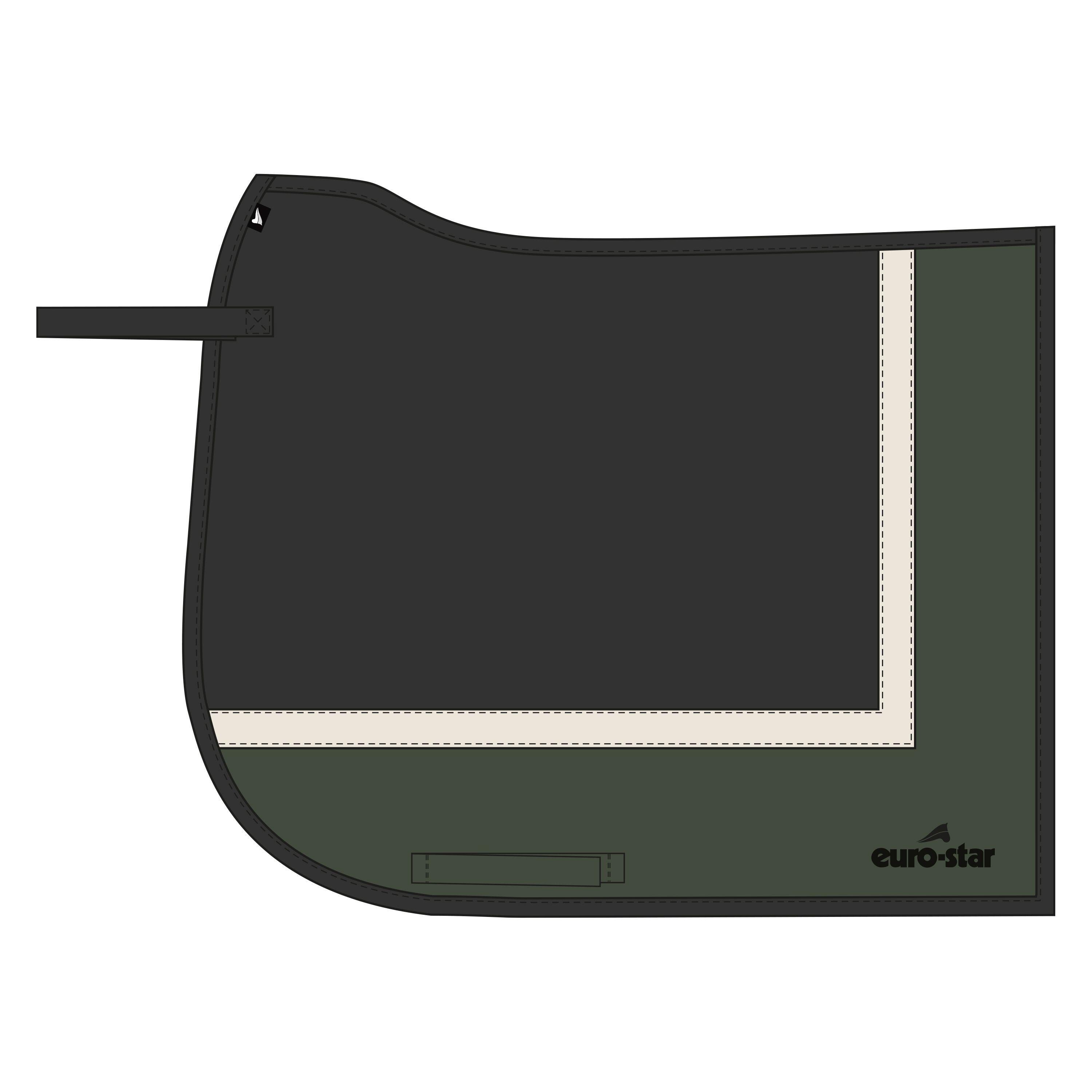 Mata ujeżdżeniowa dla koni Euro-Star Striped GP