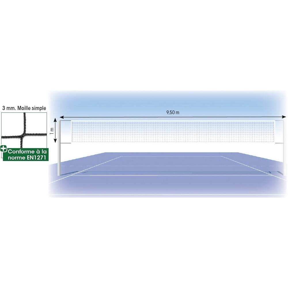 Siatka do siatkówki 3 mm stalowa tremblay