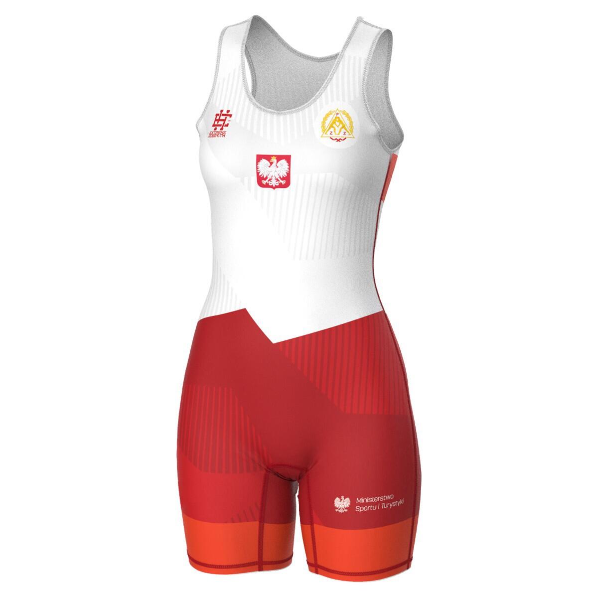 Trykot zapaśniczy damski EXTREME HOBBY Reprezentacja ZAPASY Polska