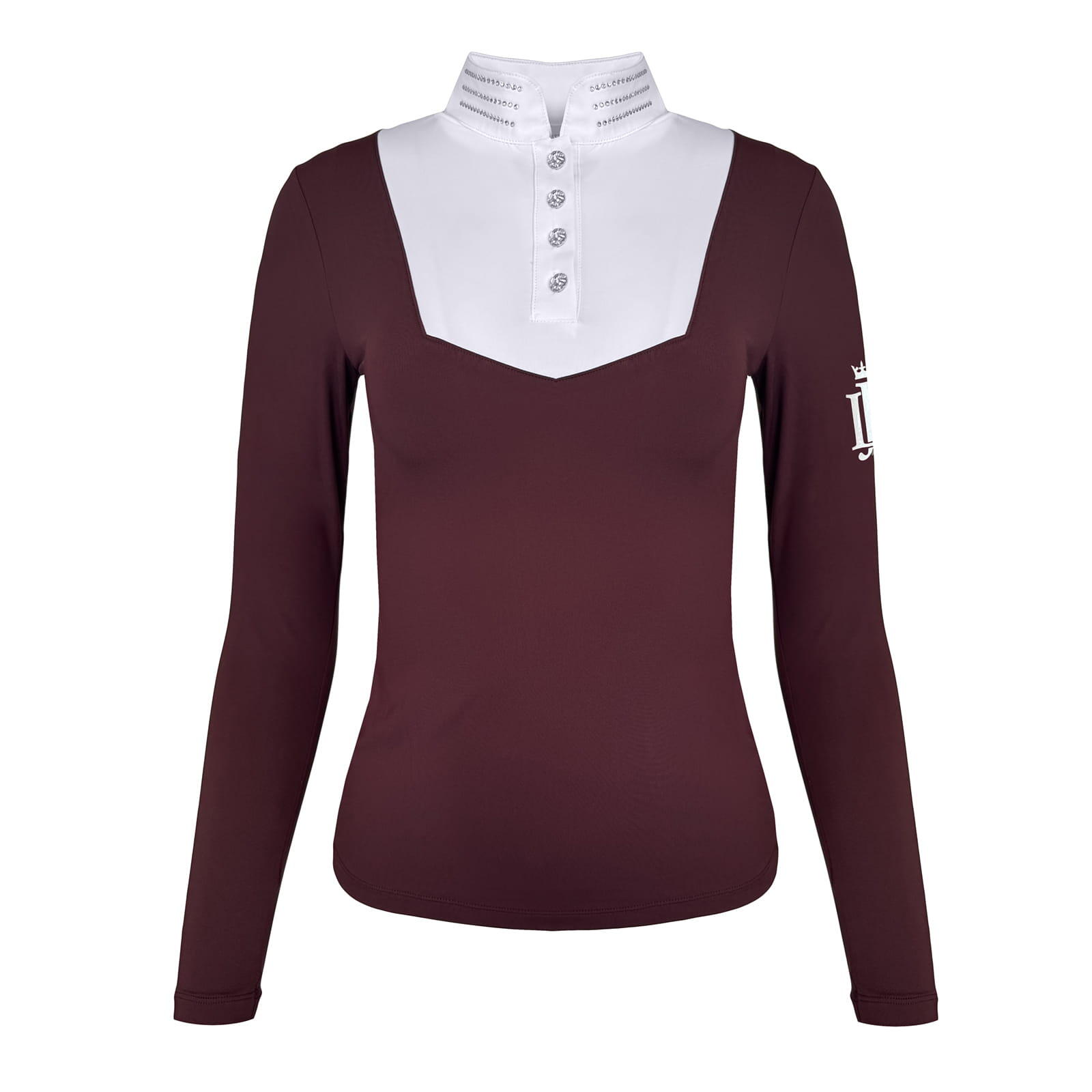 Koszula konkursowa Roma bordowy