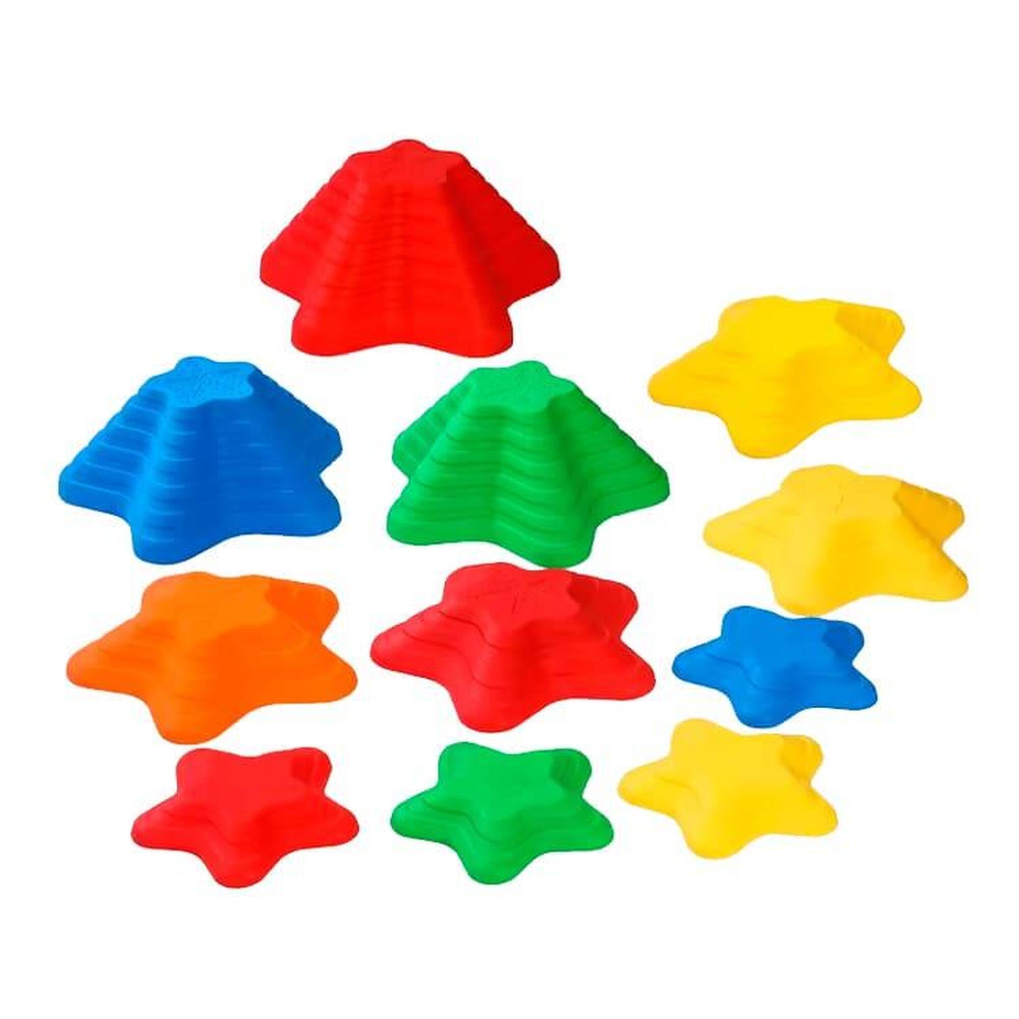 ścieżka sensoryczna kamienie rzeczne Rozgwiazda 11 szt