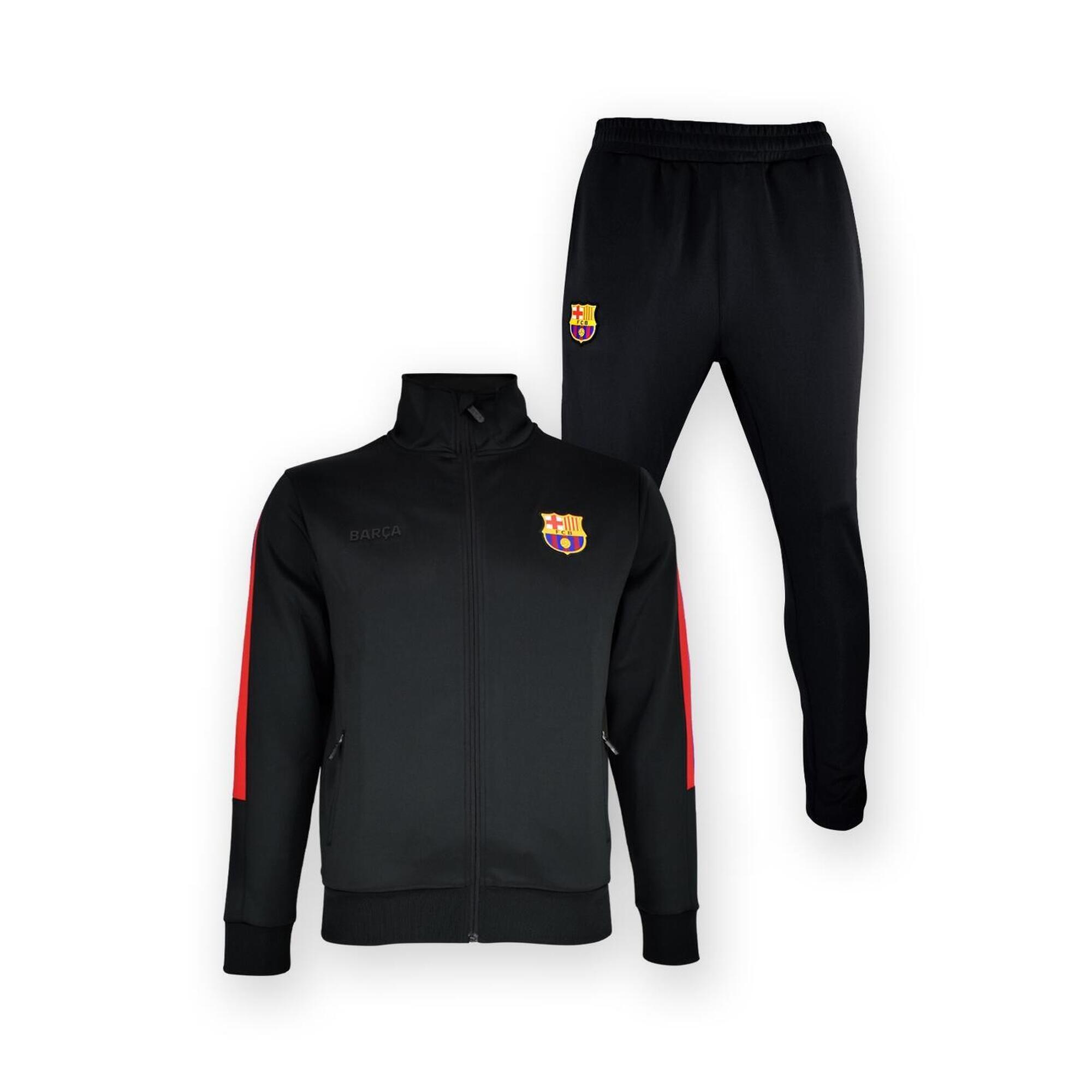 Dres treningowy FC Barcelona dla dzieci 25/26 - Czarny