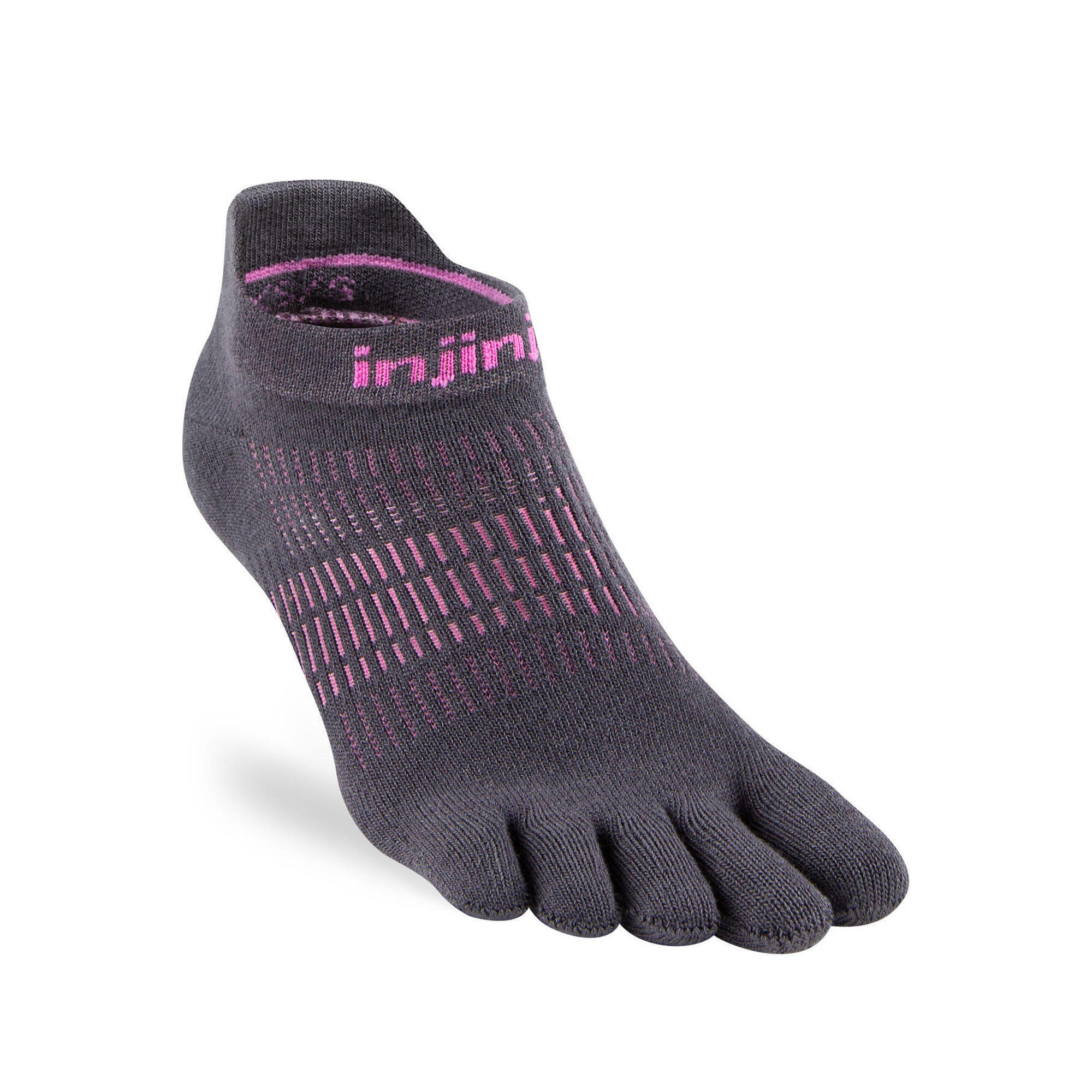 Skarpety do biegania damskie Injinji Run Lightweight No-Show