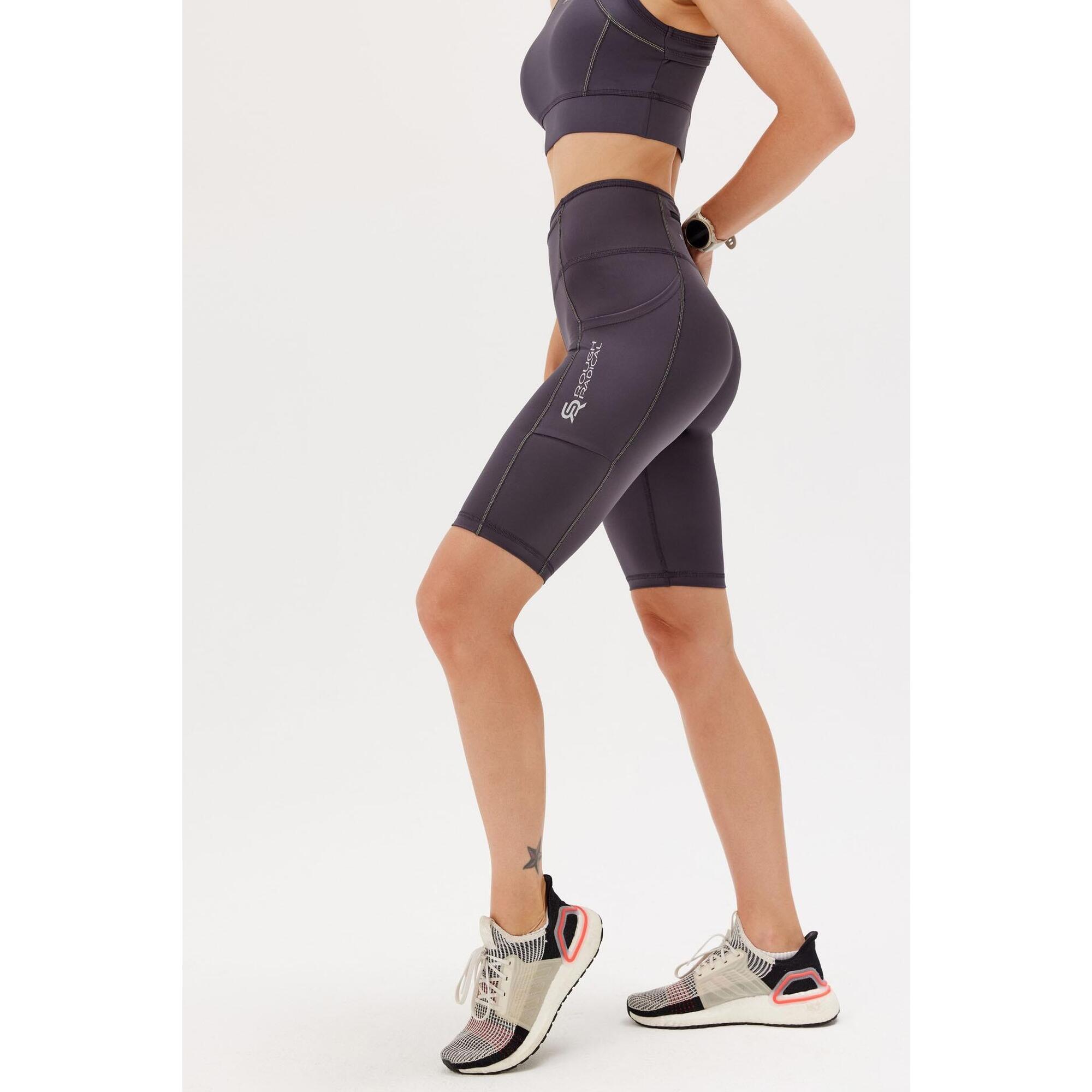 Damskie spodenki getry do biegania Rough Radical Fusion Shorts
