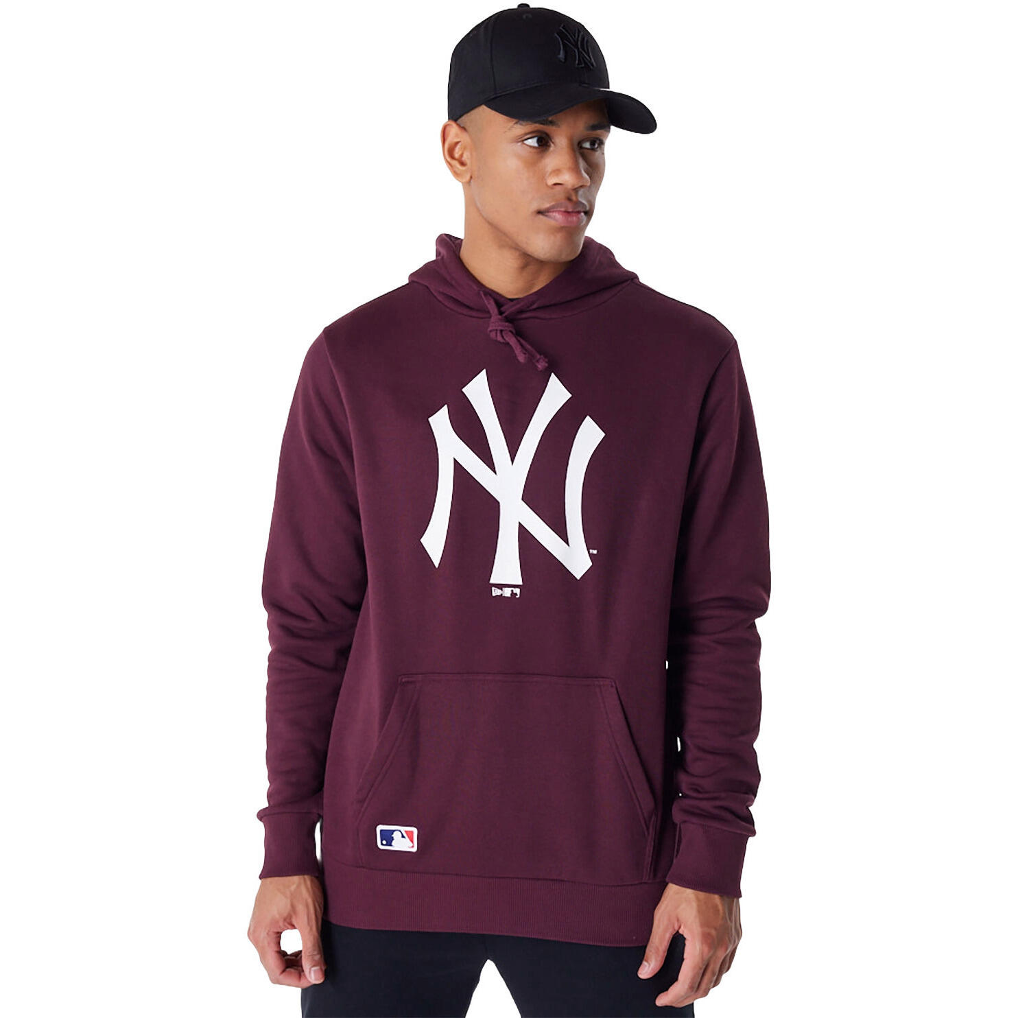 Bluza z kapturem męskie New Era Nos Mlb Regular Hoodie