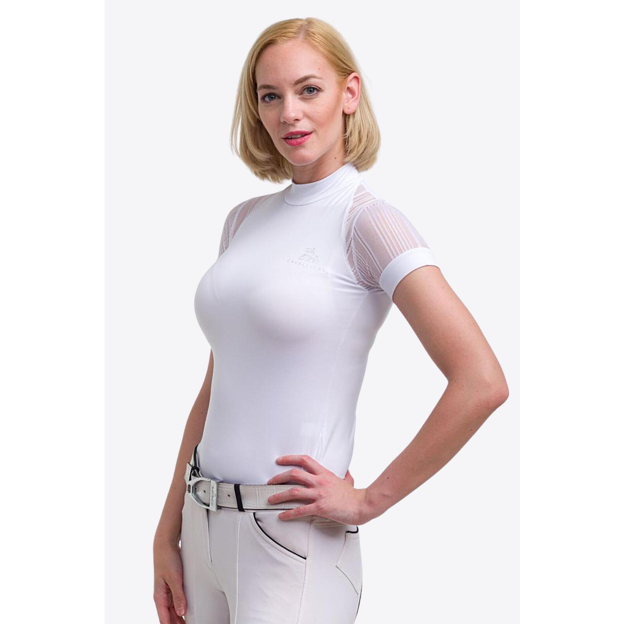 Koszulka do zawodów jeździeckich damska Contessa